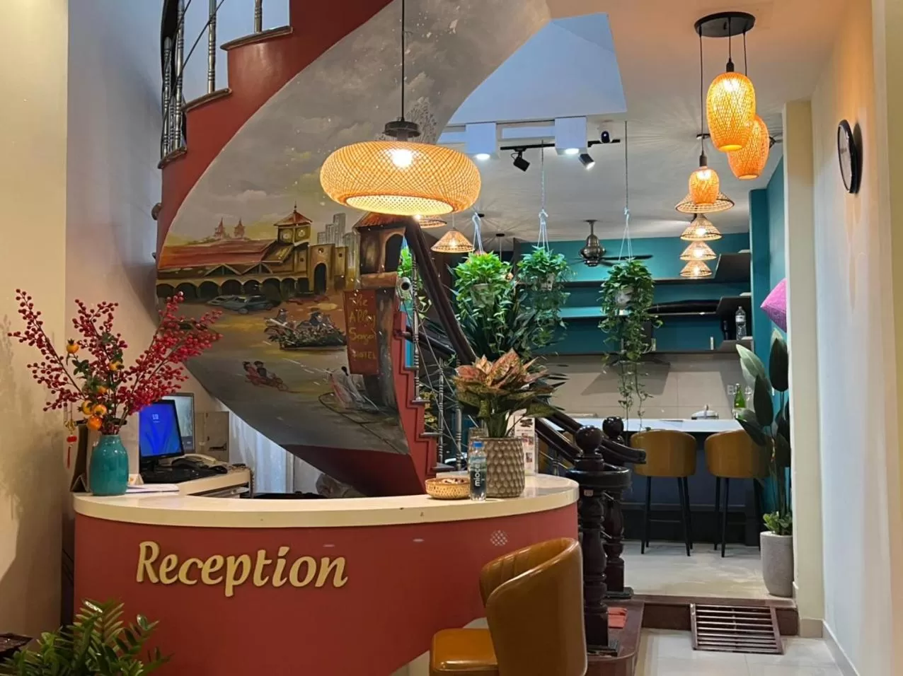 Property building in The Alley Saigon Hotel