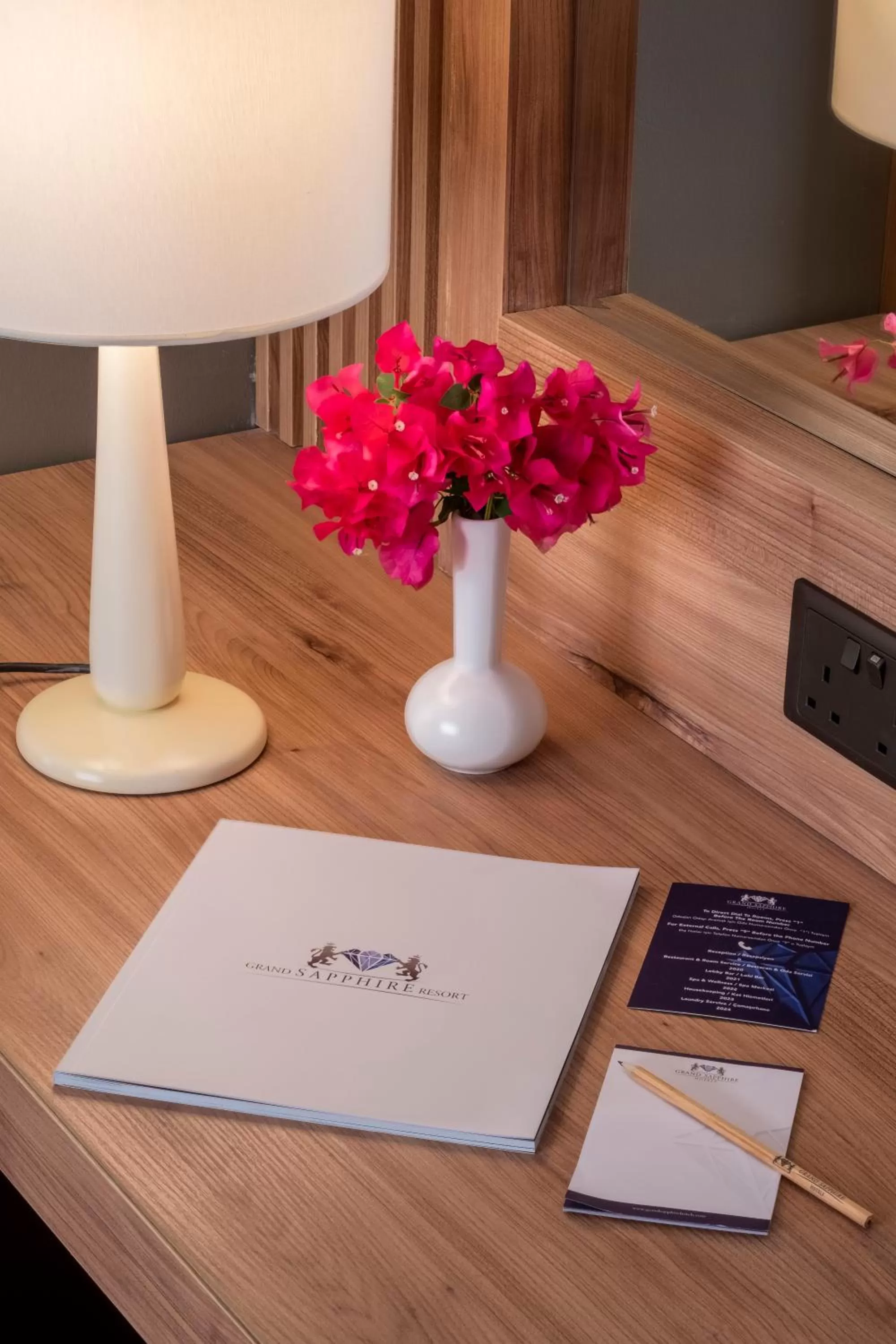 Decorative detail in Grand Sapphire City Hotel