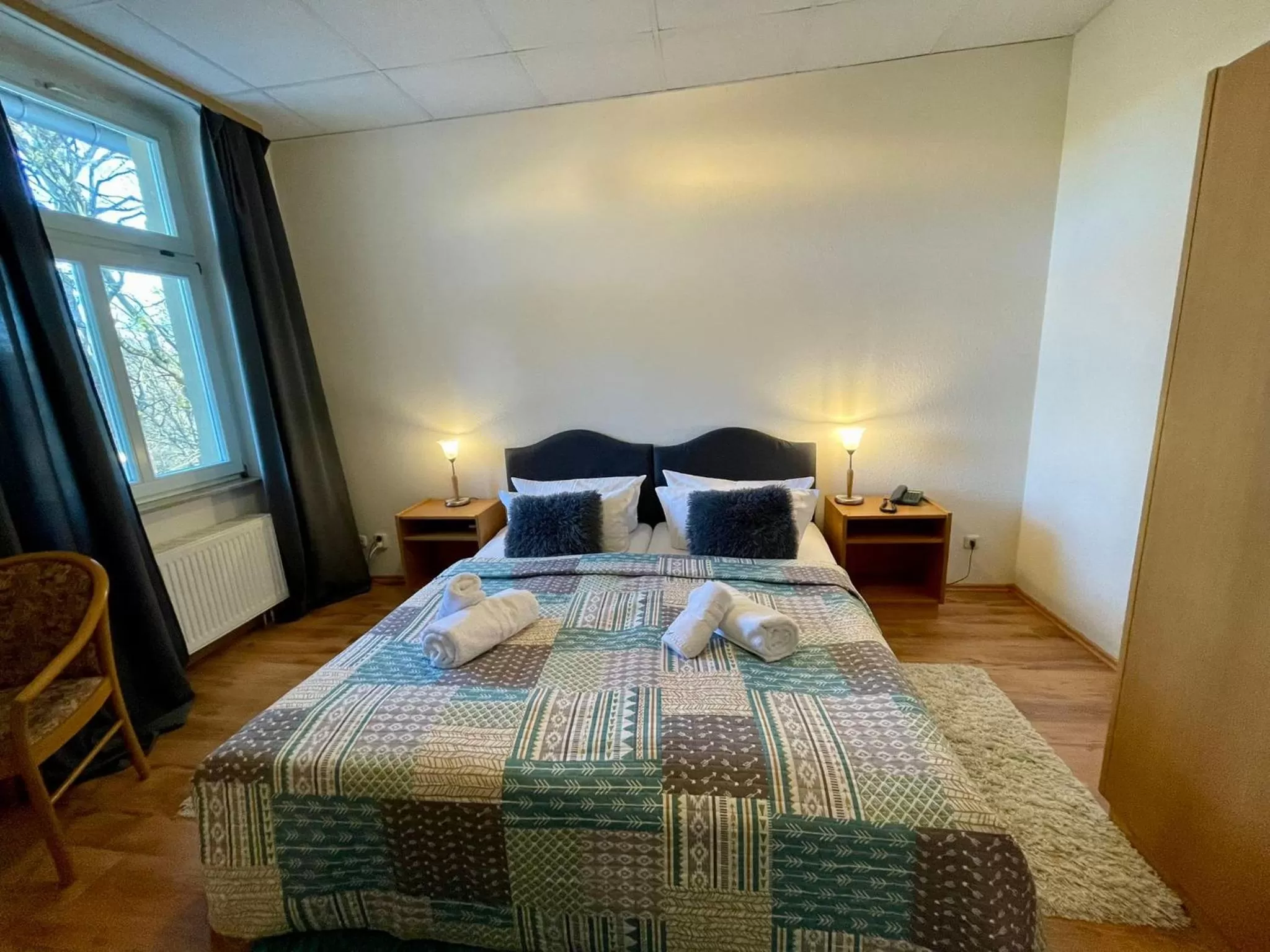 Bedroom, Bed in Parkhotel Waldschlösschen