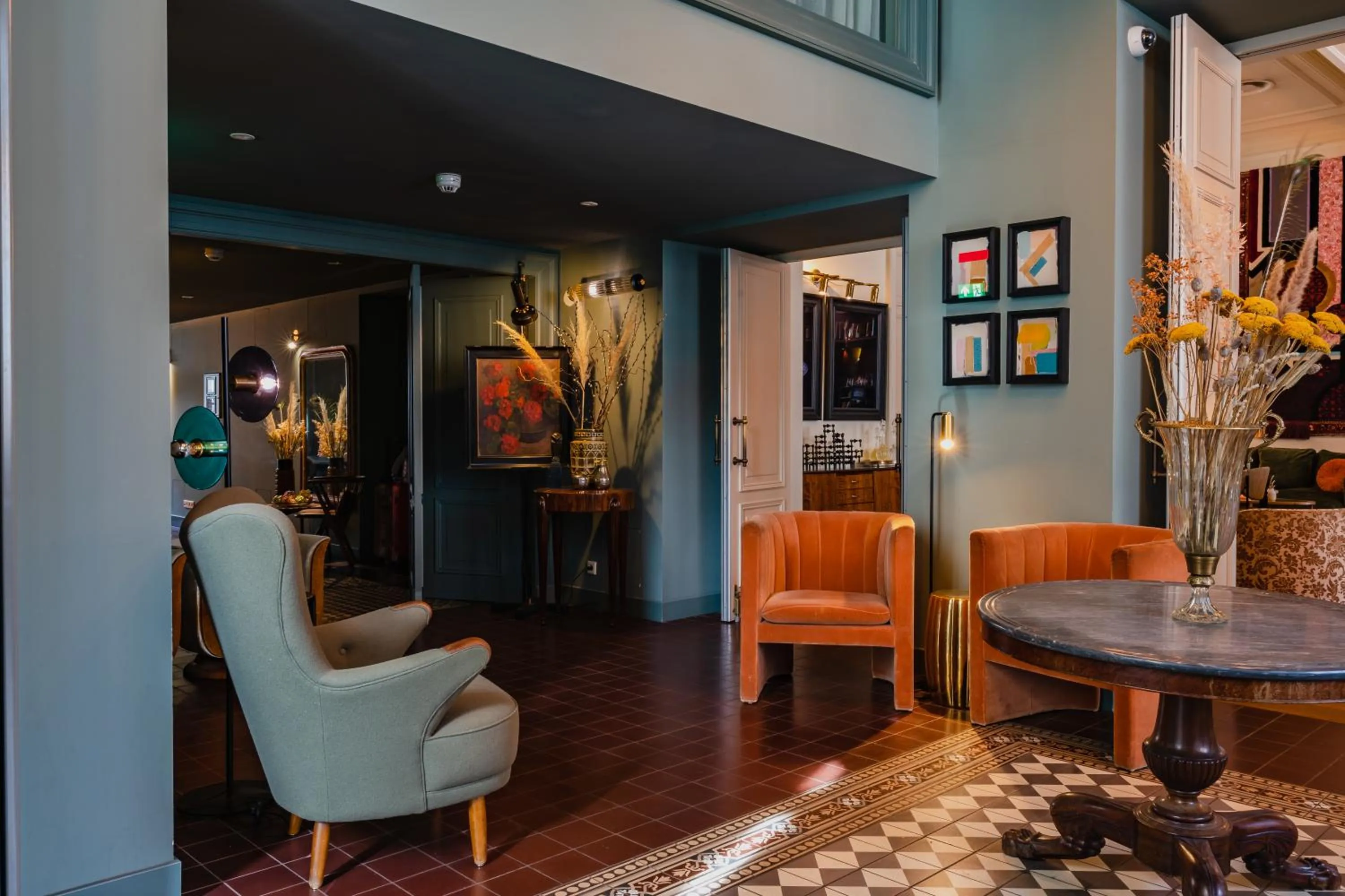 Lobby or reception in Hotel Mercier