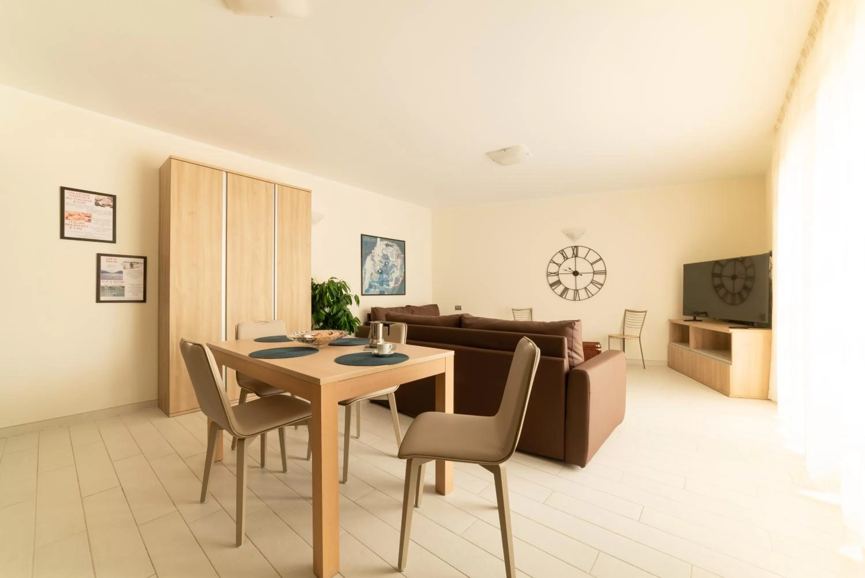 Living room in Yachting Residence