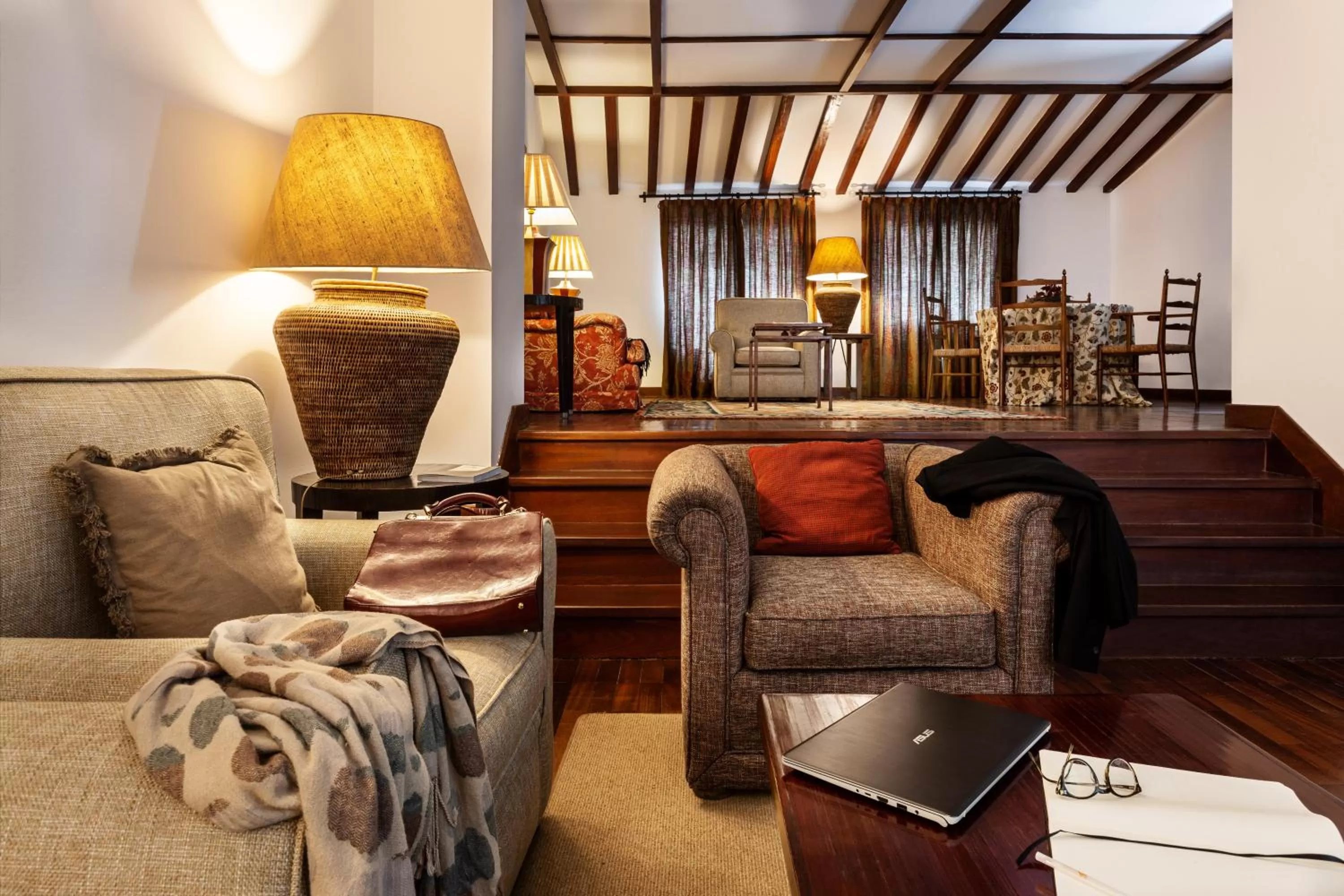 Communal lounge/ TV room in Pousada de Marvao