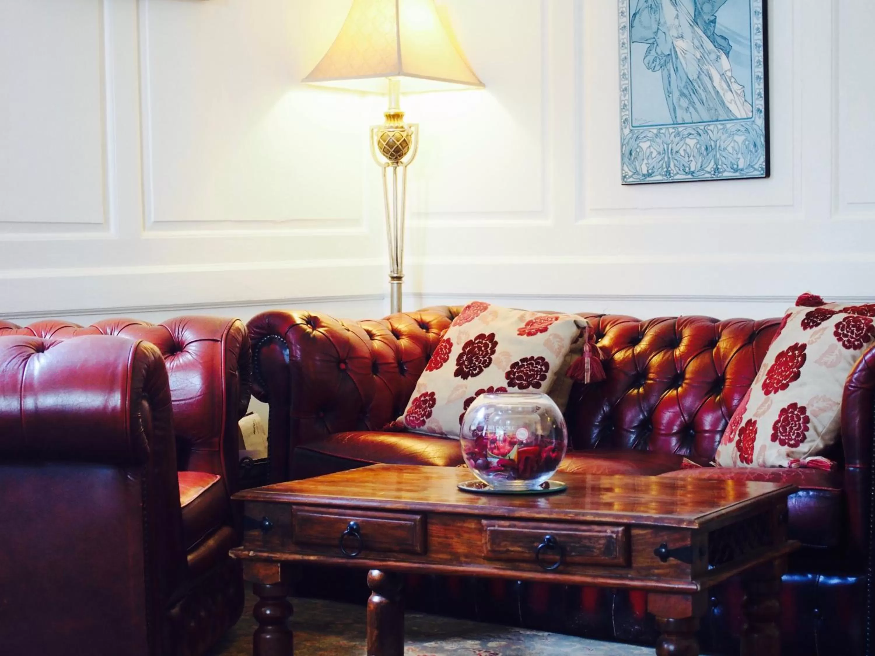 Living room in Wrangham House