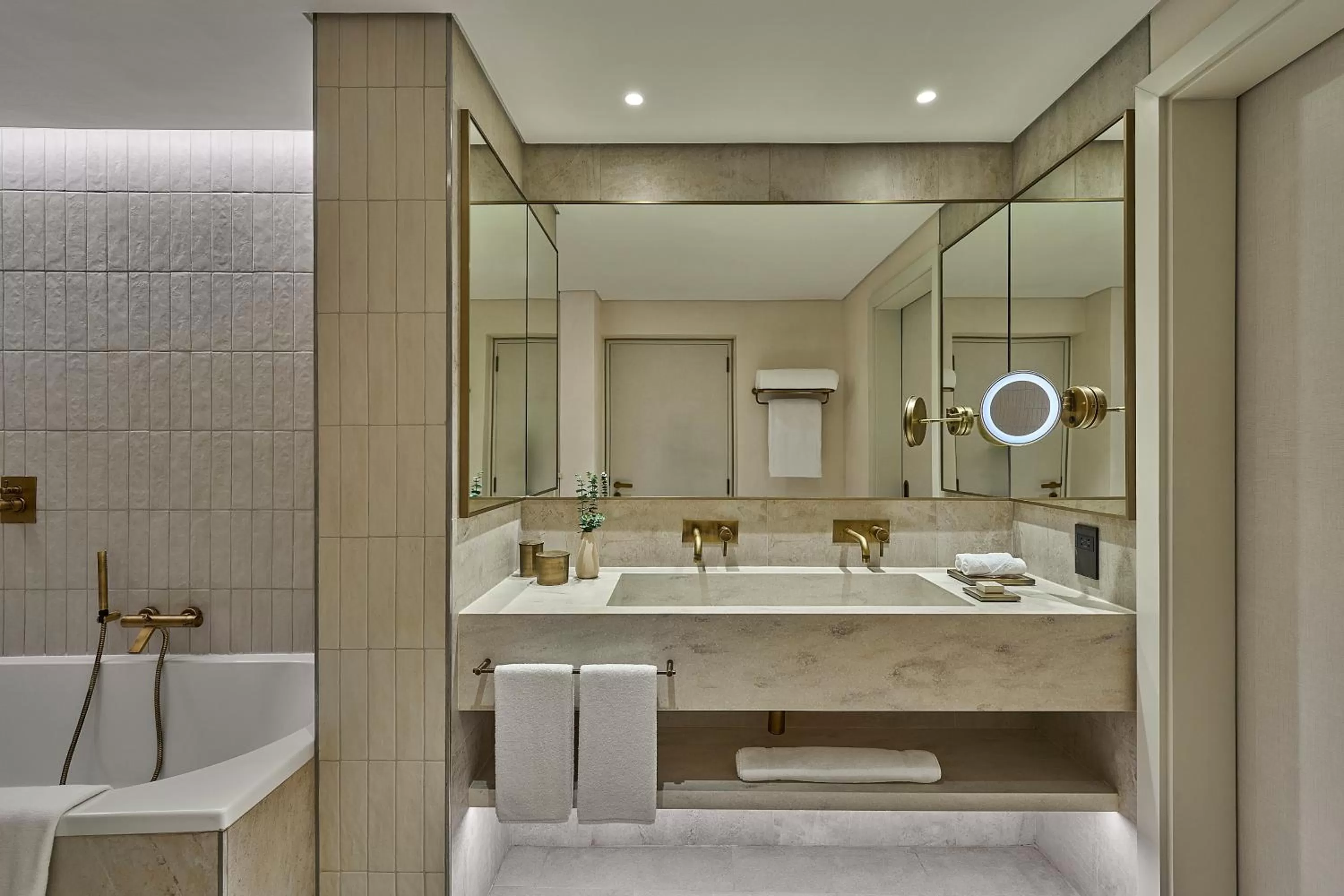 Bathroom in ERTH Abu Dhabi Hotel