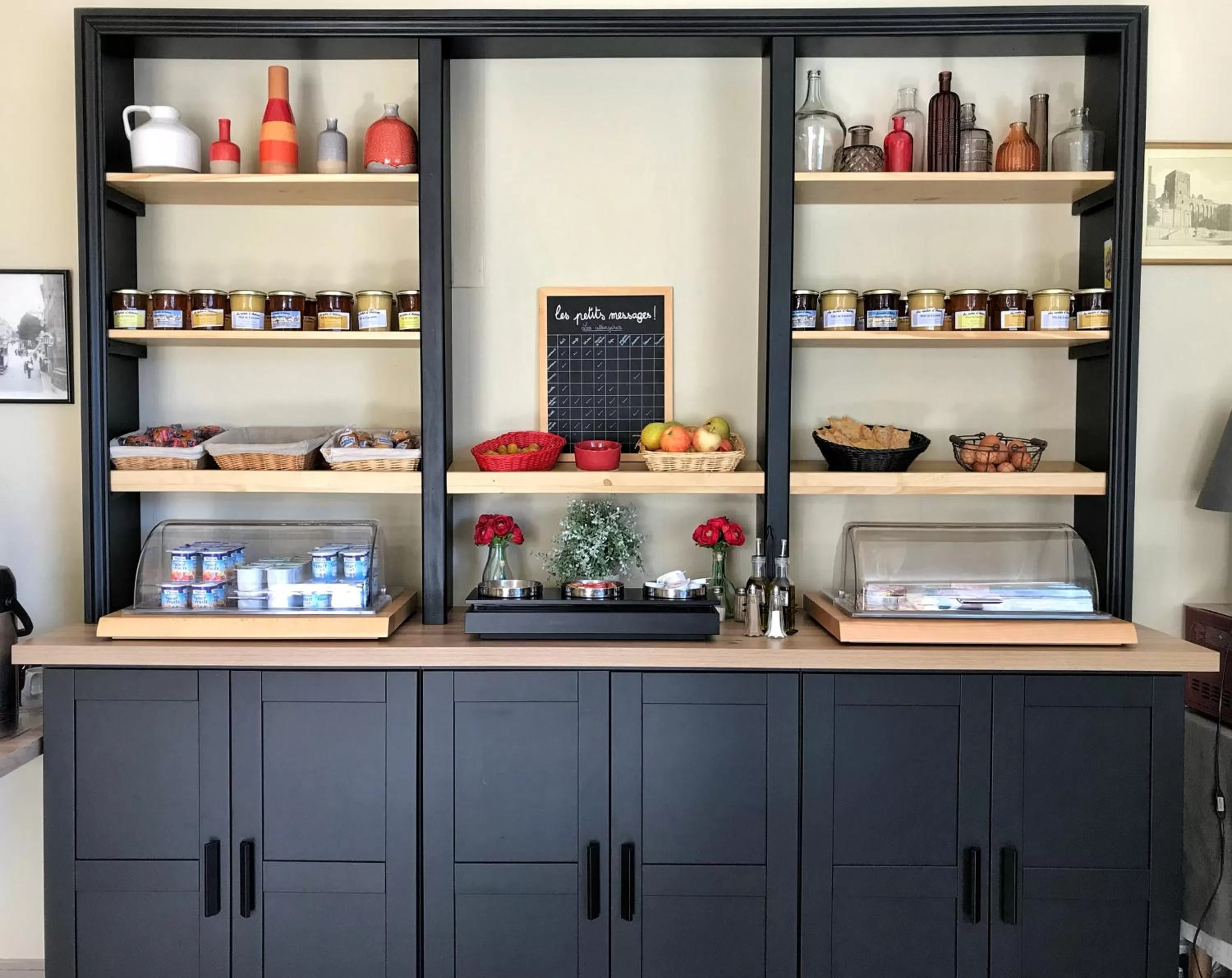 Food and drinks in Hotel Le Magnan