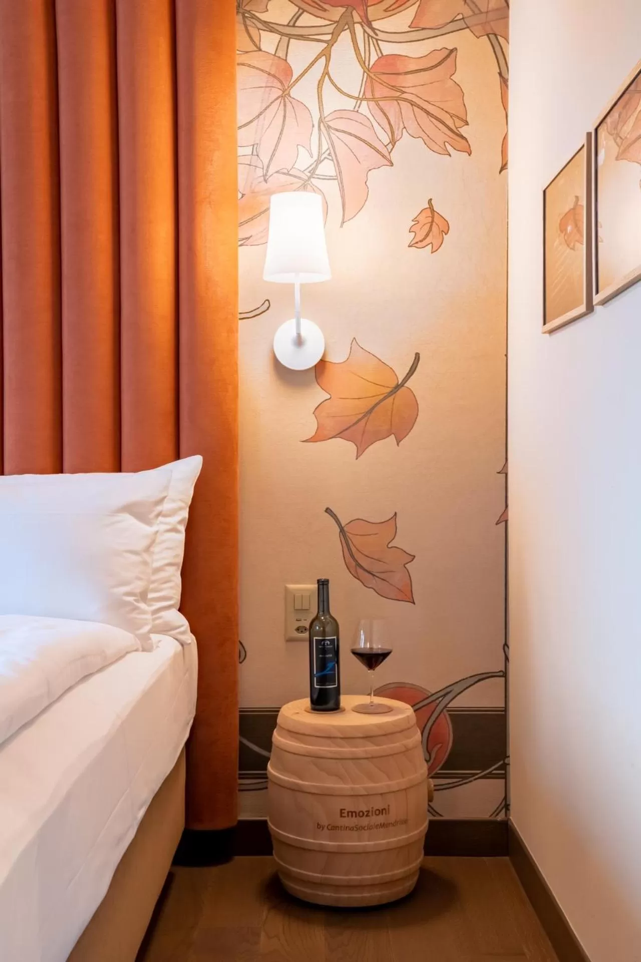 Bed in Conca Bella Boutique Hotel & Wine Experience