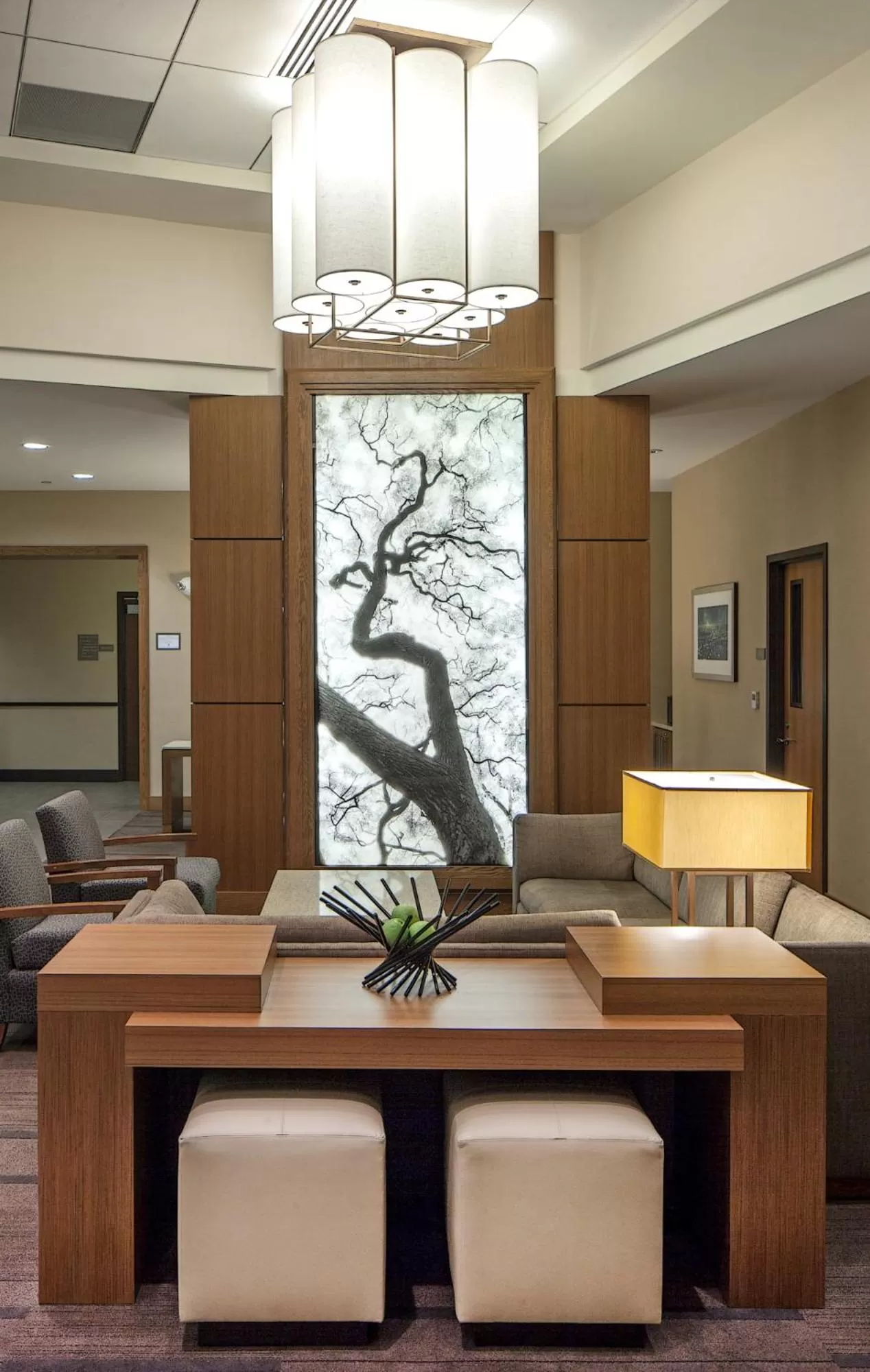 Seating area in Hyatt Place Lincoln/Downtown-Haymarket