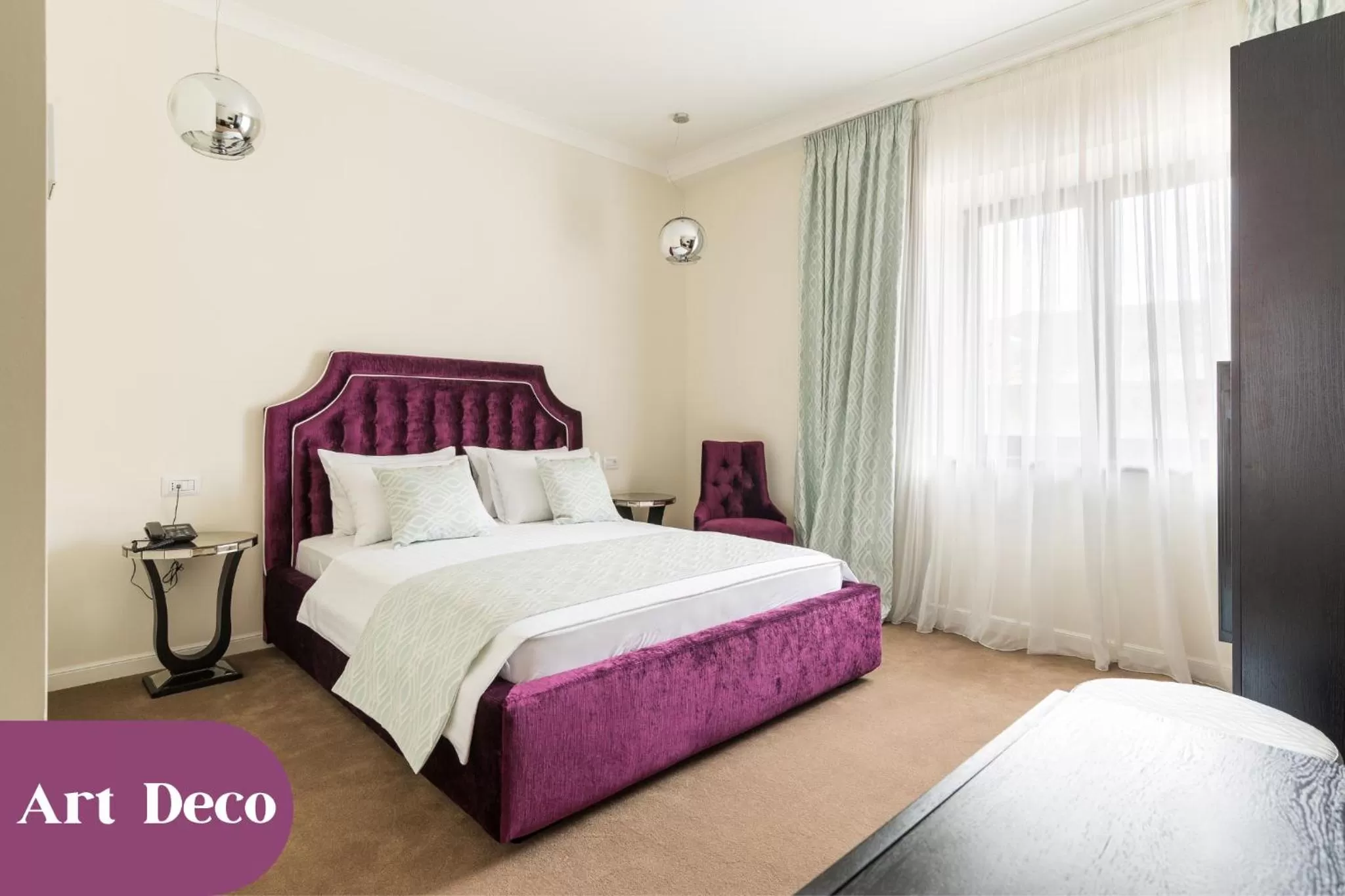 Bed in The Mansion Boutique Hotel