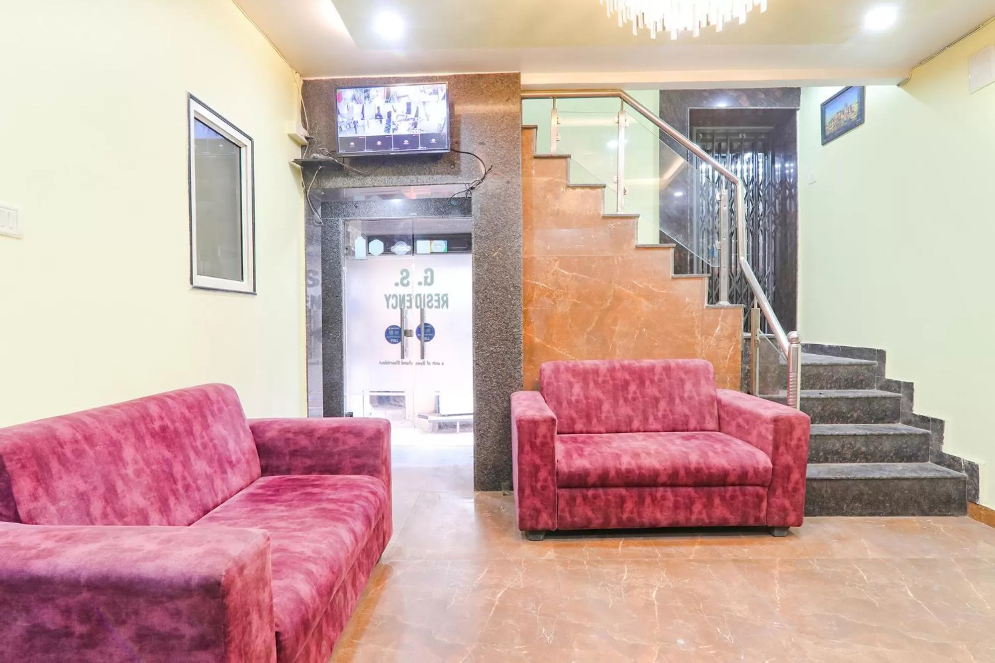 Seating Area in FabExpress GS Residency