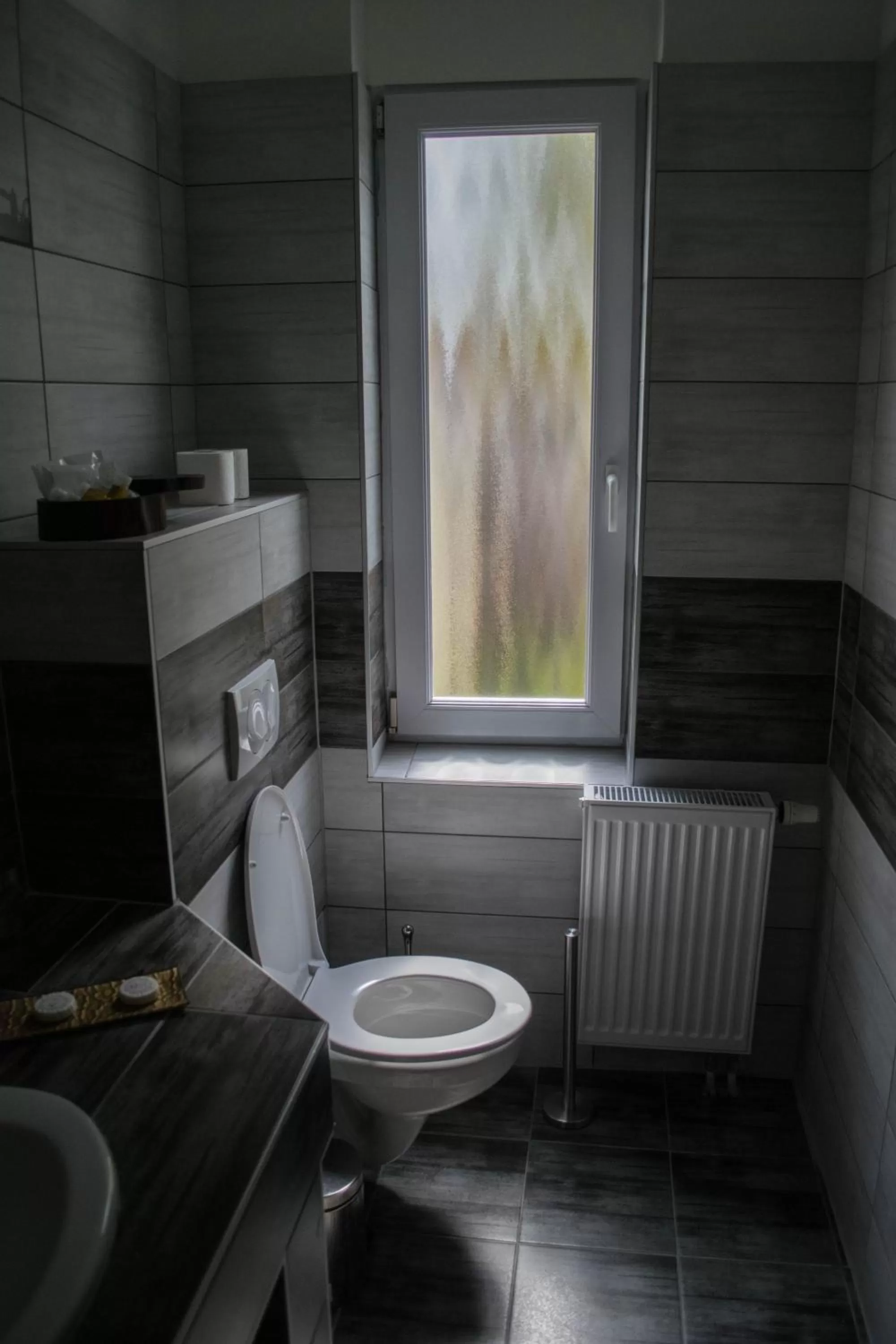 Bathroom in Petra Hotel