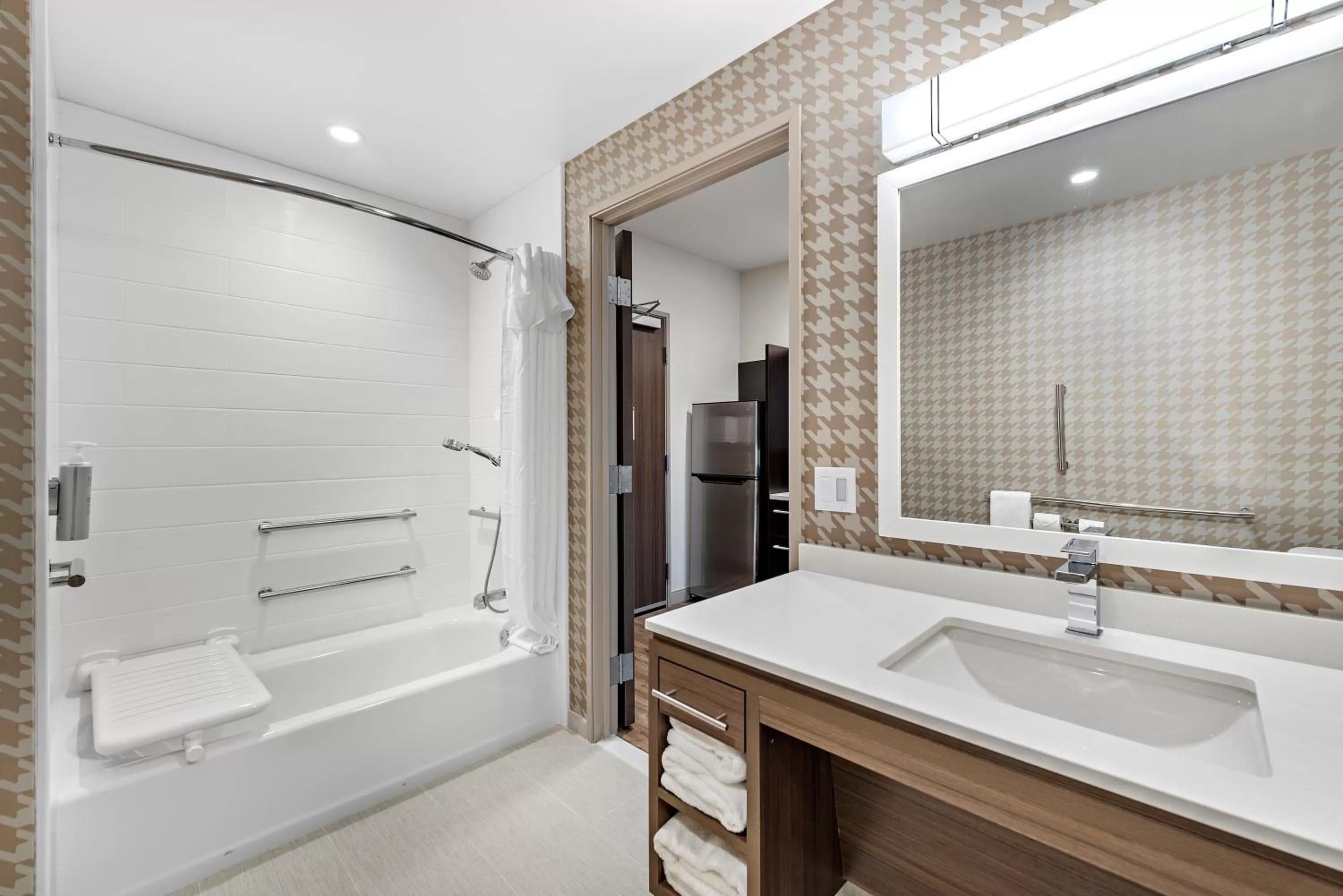 Shower in Home2 Suites By Hilton San Bernardino