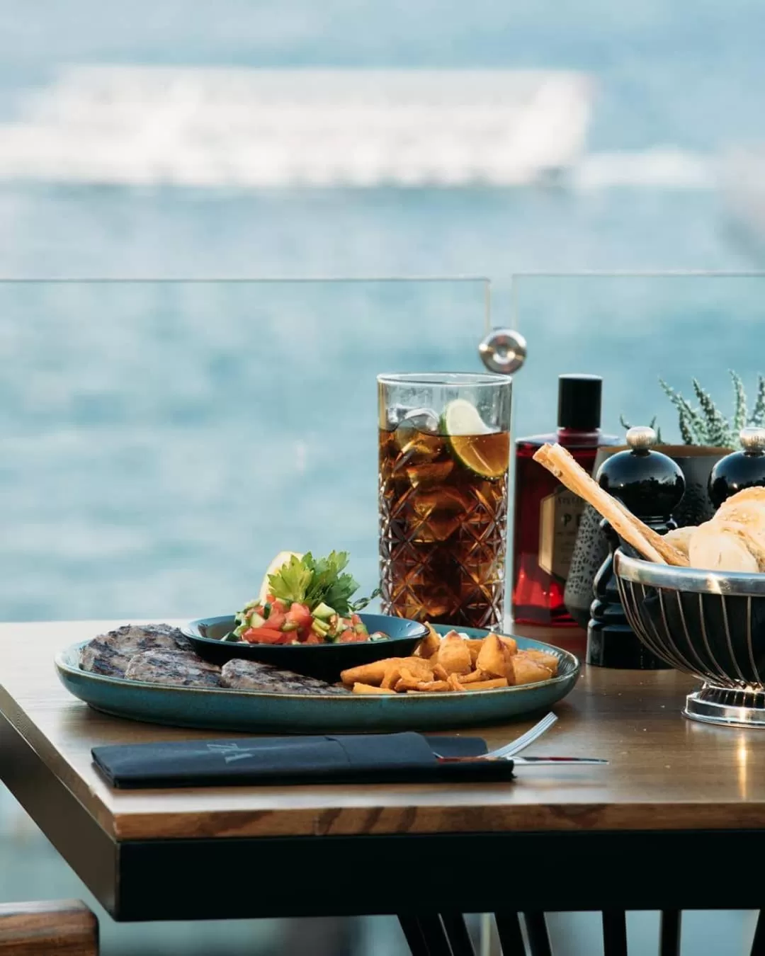 Food close-up in Tonight Hotel Port