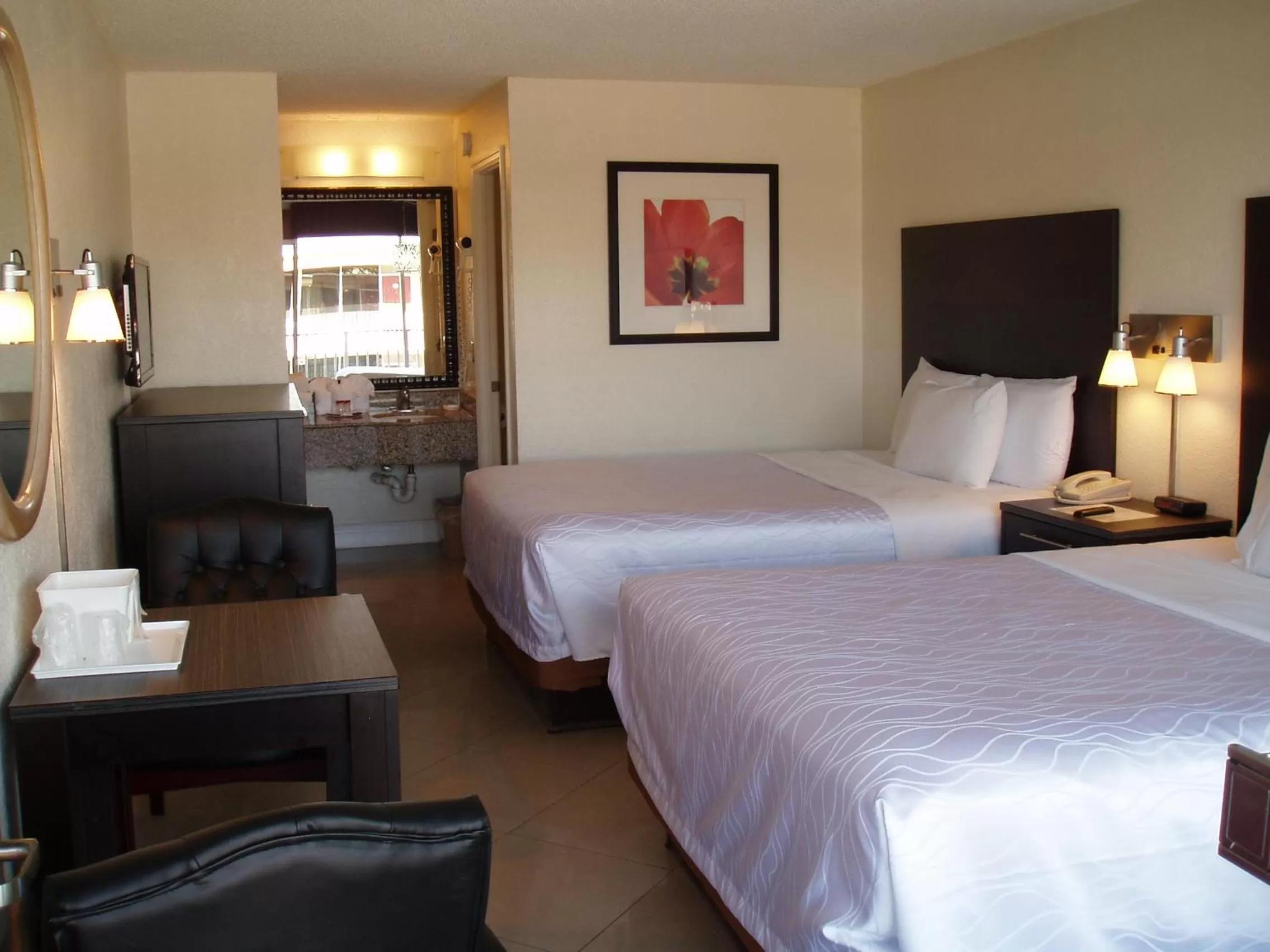 Photo of the whole room, Bed in Red Carpet Inn Airport Fort Lauderdale