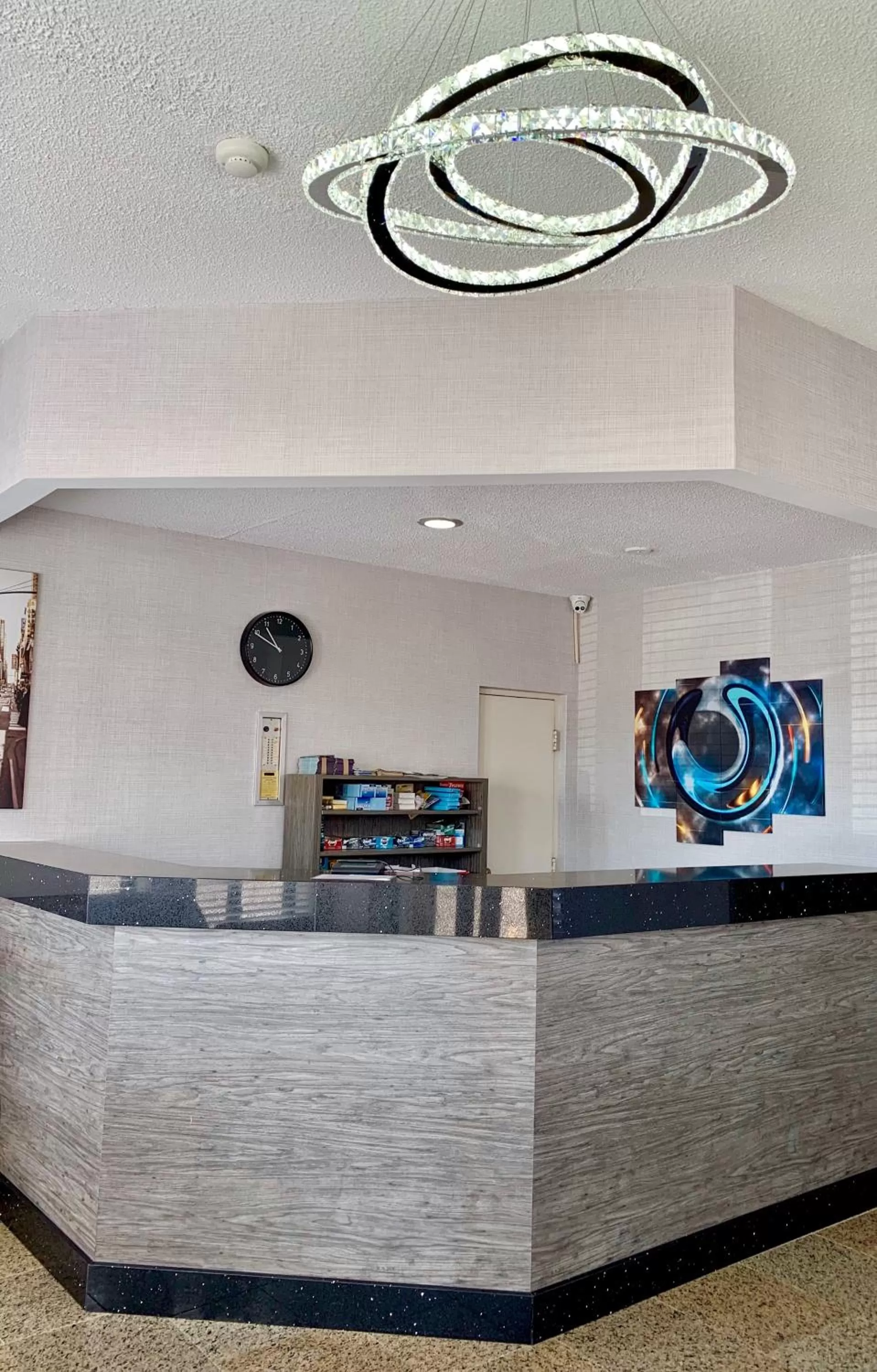 Lobby or reception in Super 5 Inn