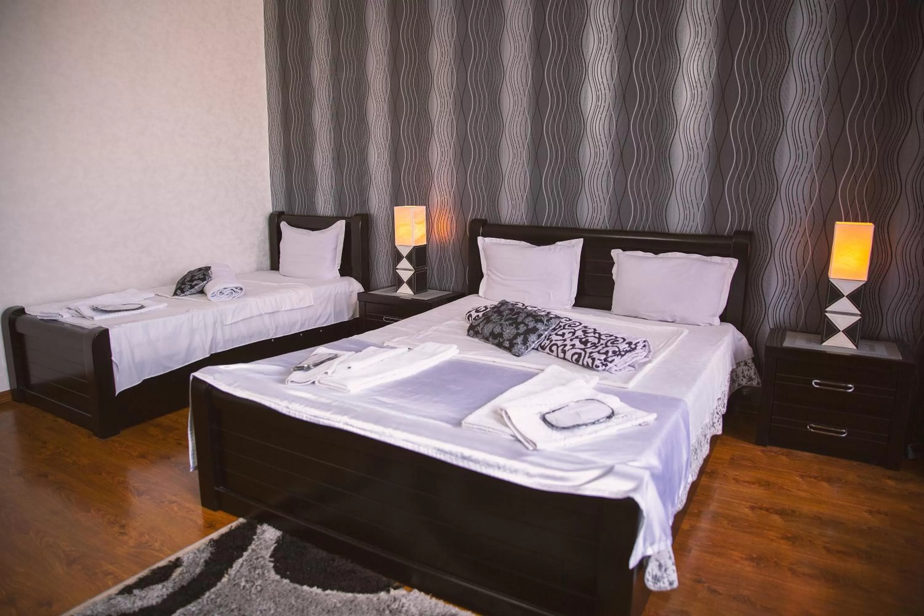 Bedroom, Bed in Family Hotel Kolorit Old Tbilisi