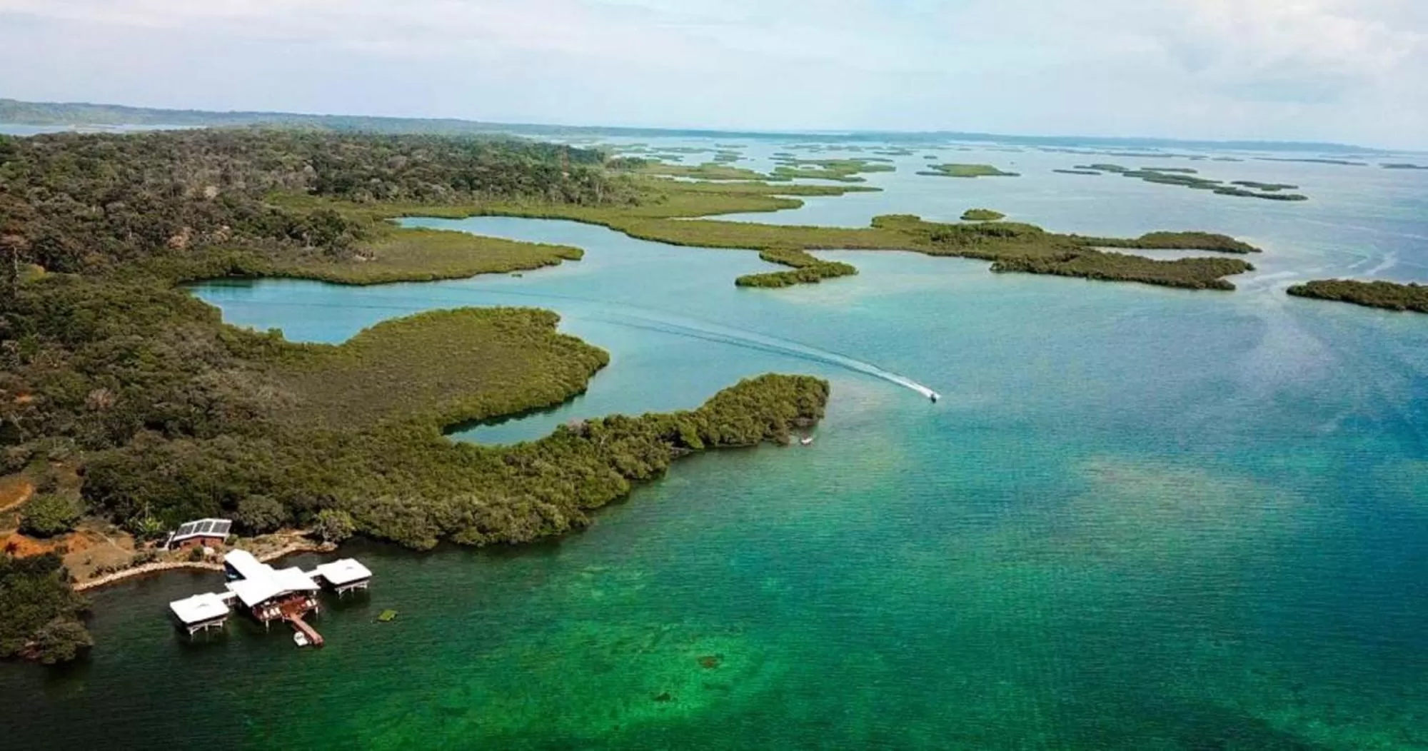 Bird's eye view in Aqui hoy cabañas