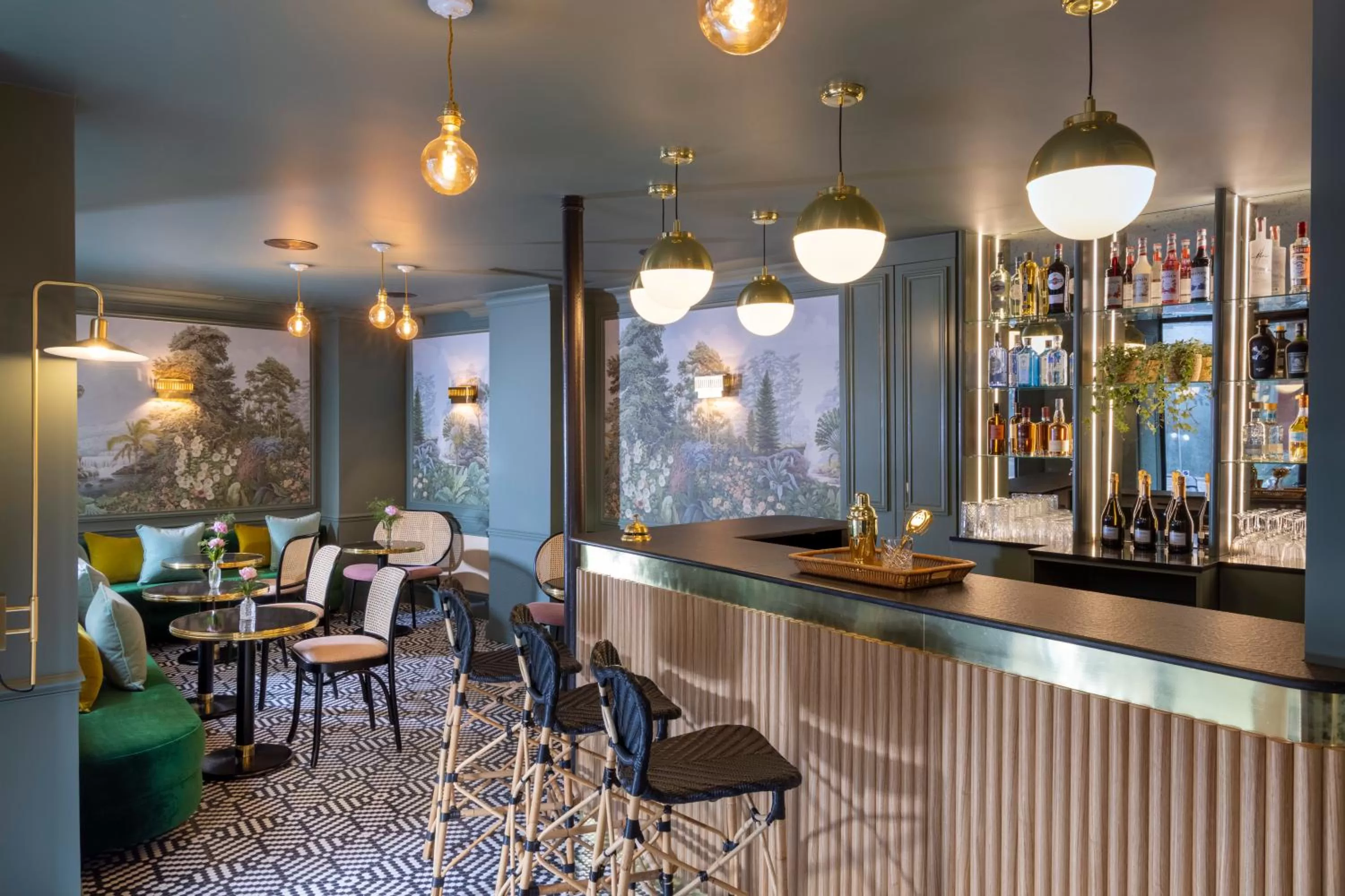 Lobby or reception, Lounge/Bar in Hotel Bloum