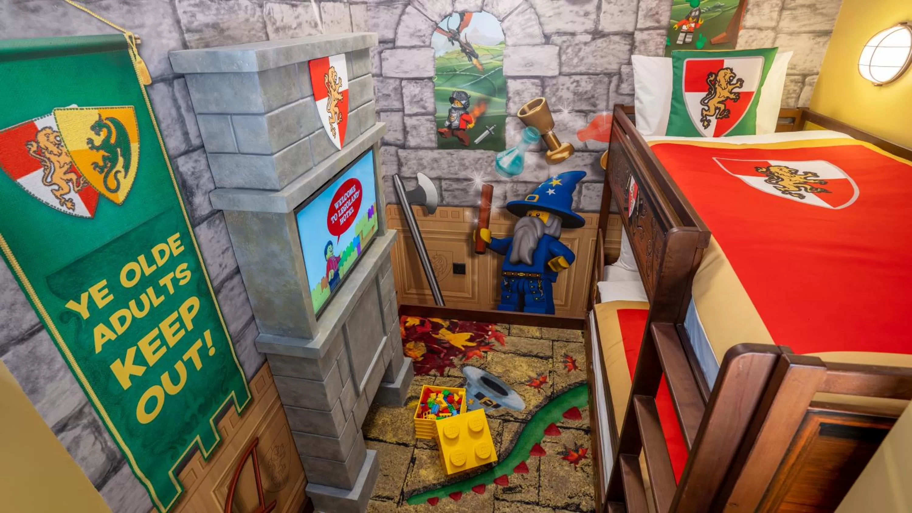 children in LEGOLAND Hotel Dubai