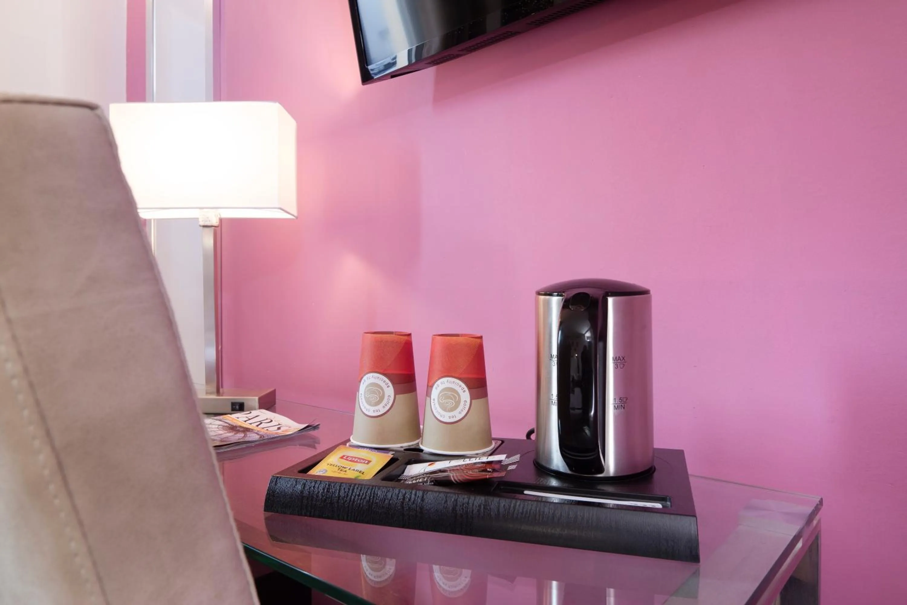 Coffee/tea facilities in Hôtel Soft