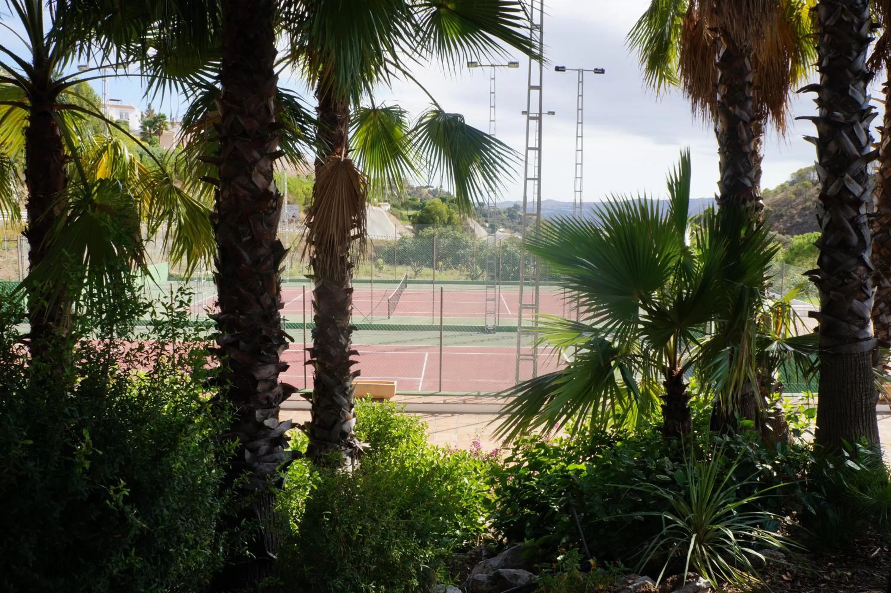 Tennis court in Alhaurin Golf Hotel