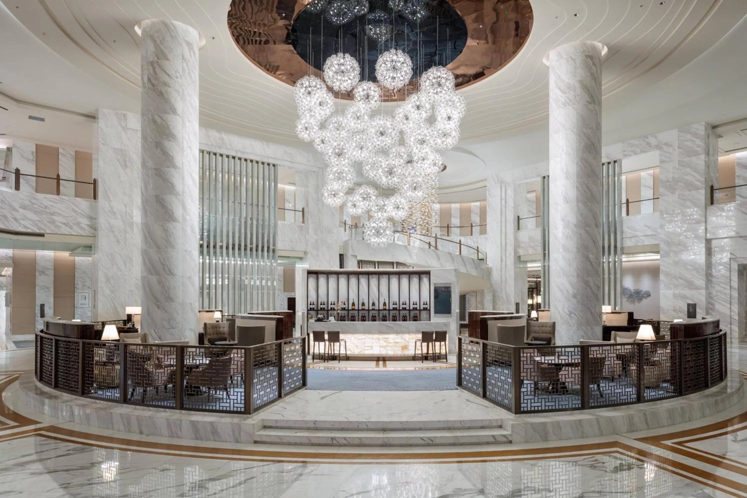 Lobby or reception in JW Marriott Hotel Yinchuan