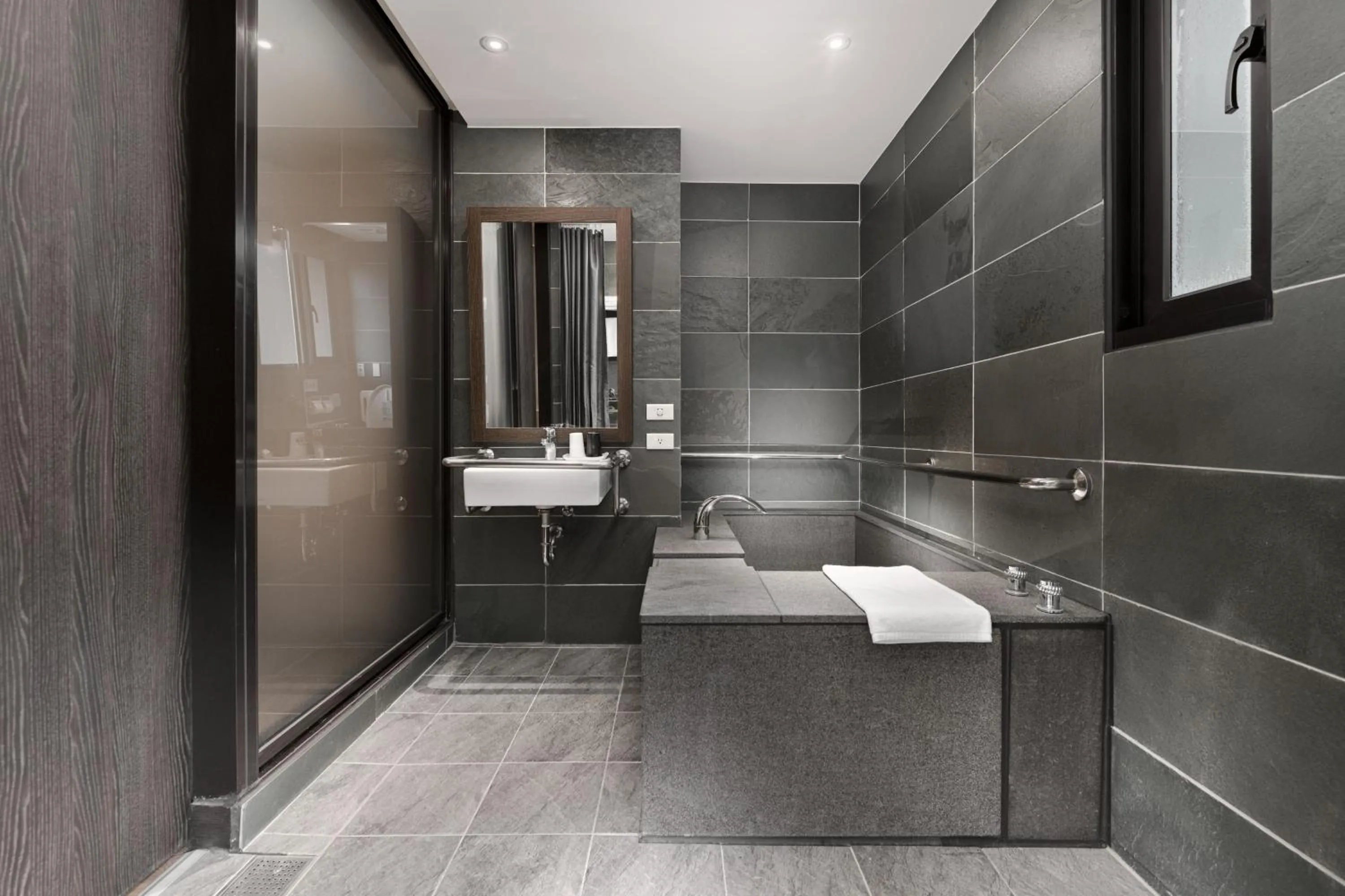 Bathroom in Four Points by Sheraton Yilan Jiaoxi