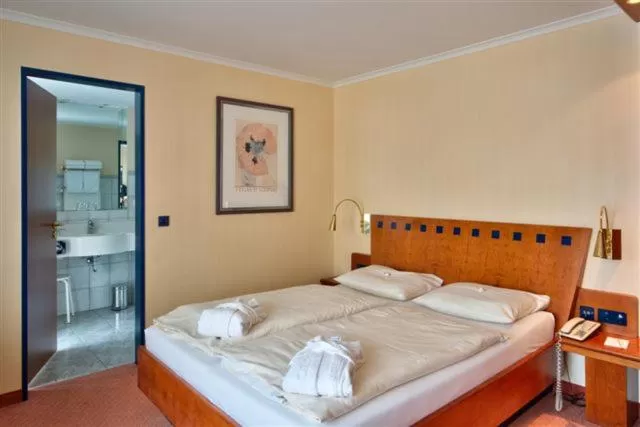 Photo of the whole room, Bed in Vital Hotel Westfalen Therme Wellness Resort & SPA