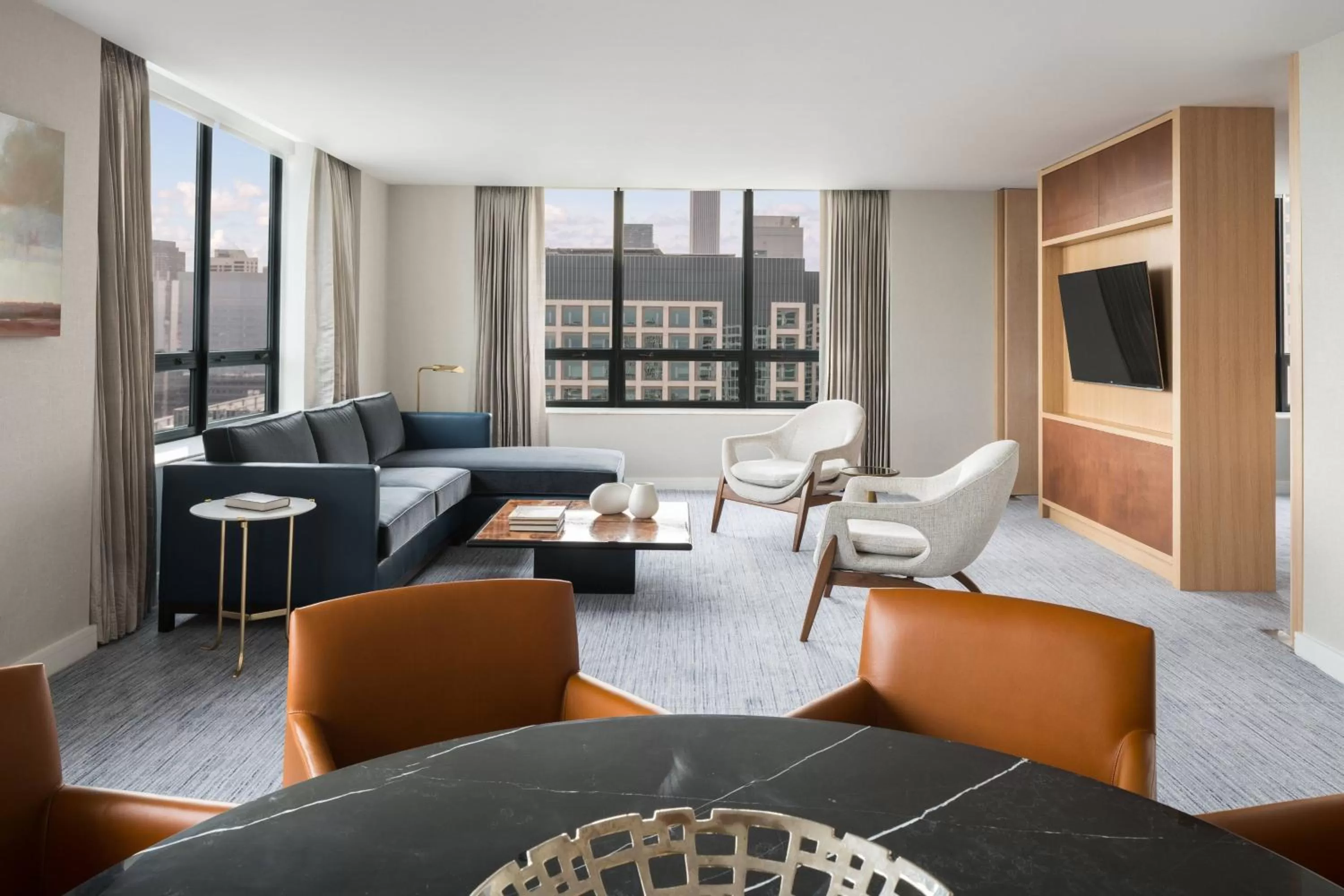 Living room in The Ritz-Carlton, Chicago