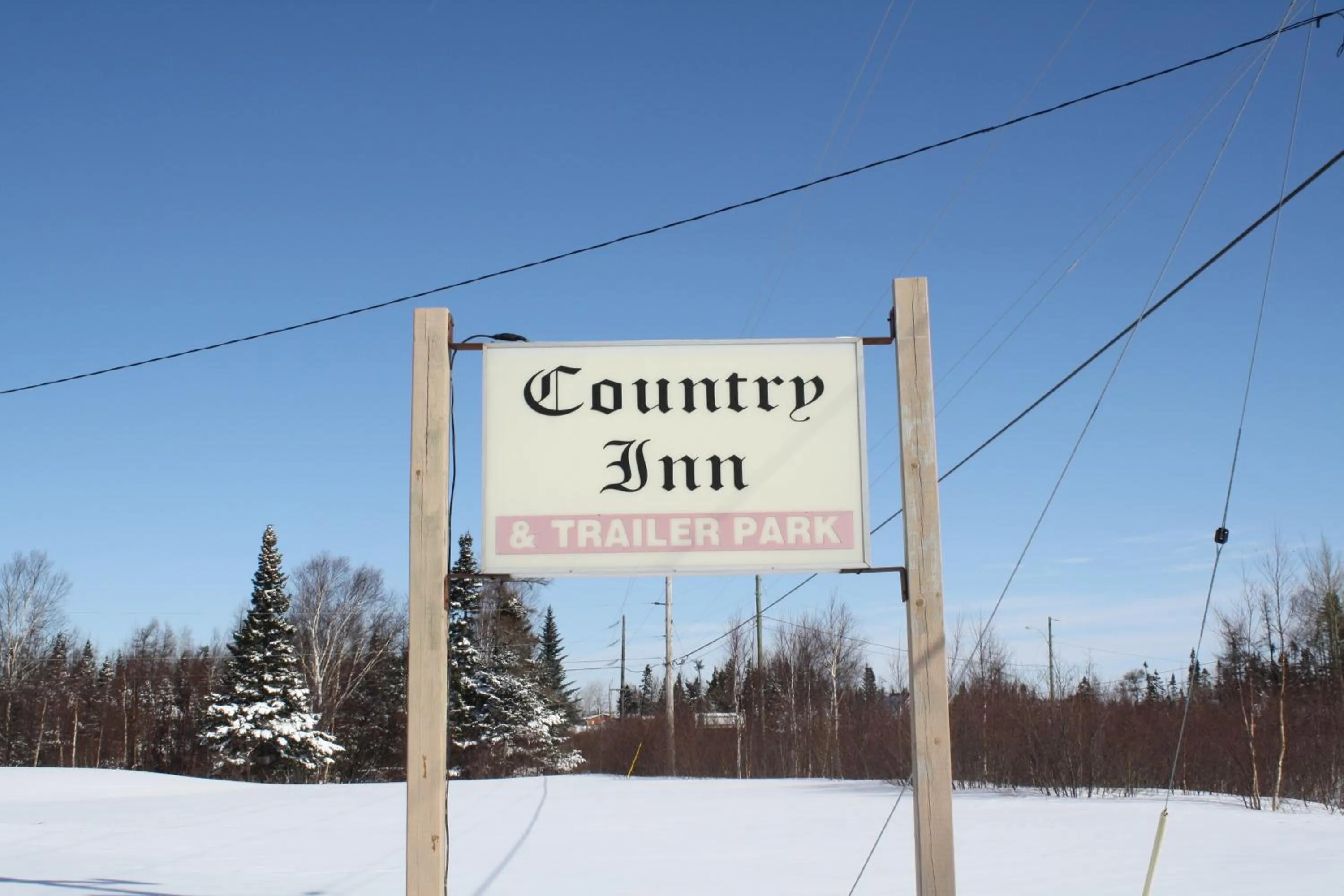 Decorative detail in The Country Inn Motel