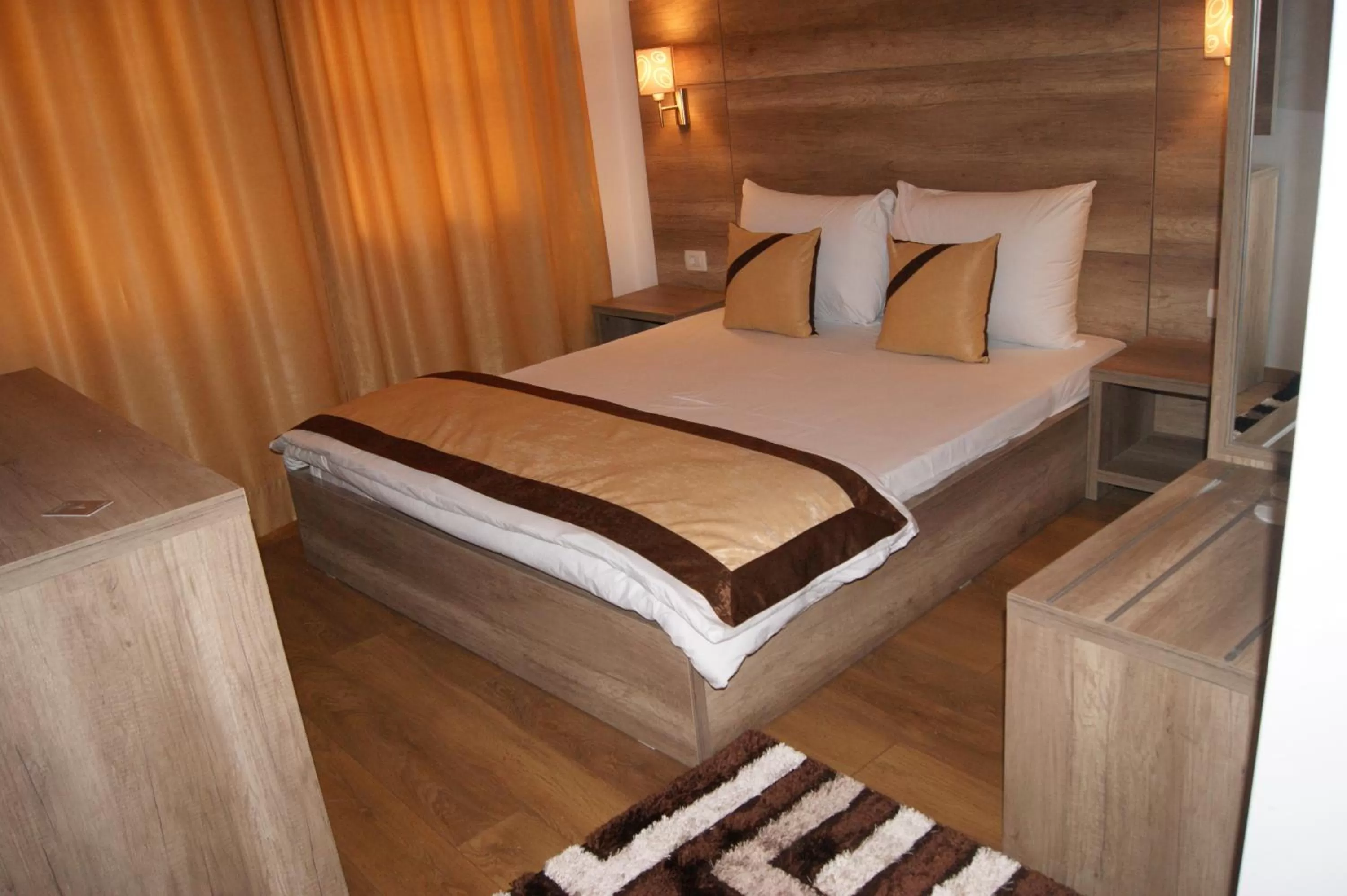 Bed in Hotel Prizreni