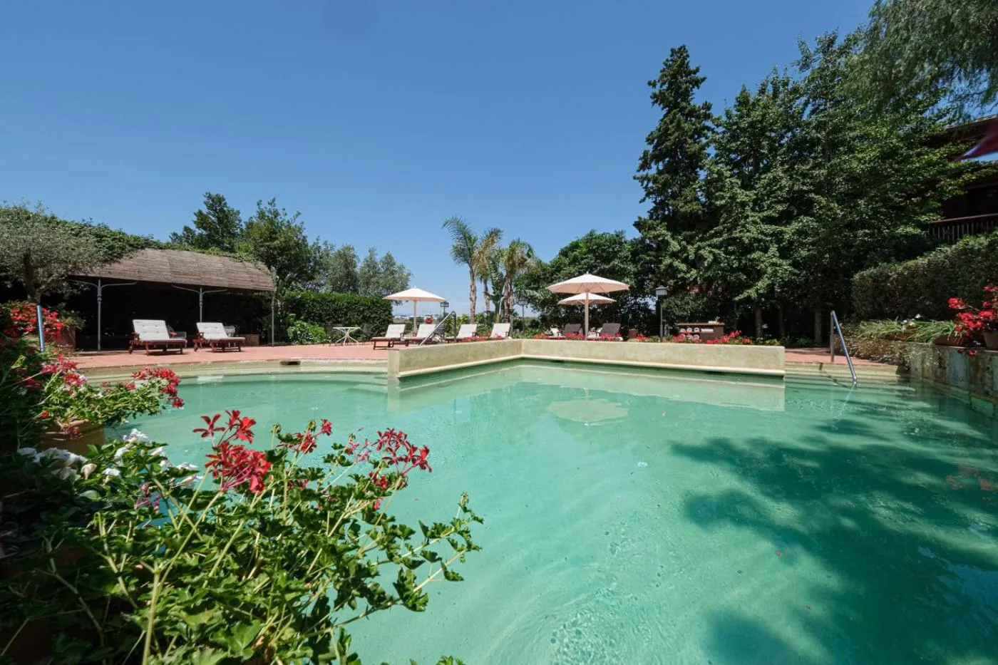 Swimming pool in Hotel Mas La Boella