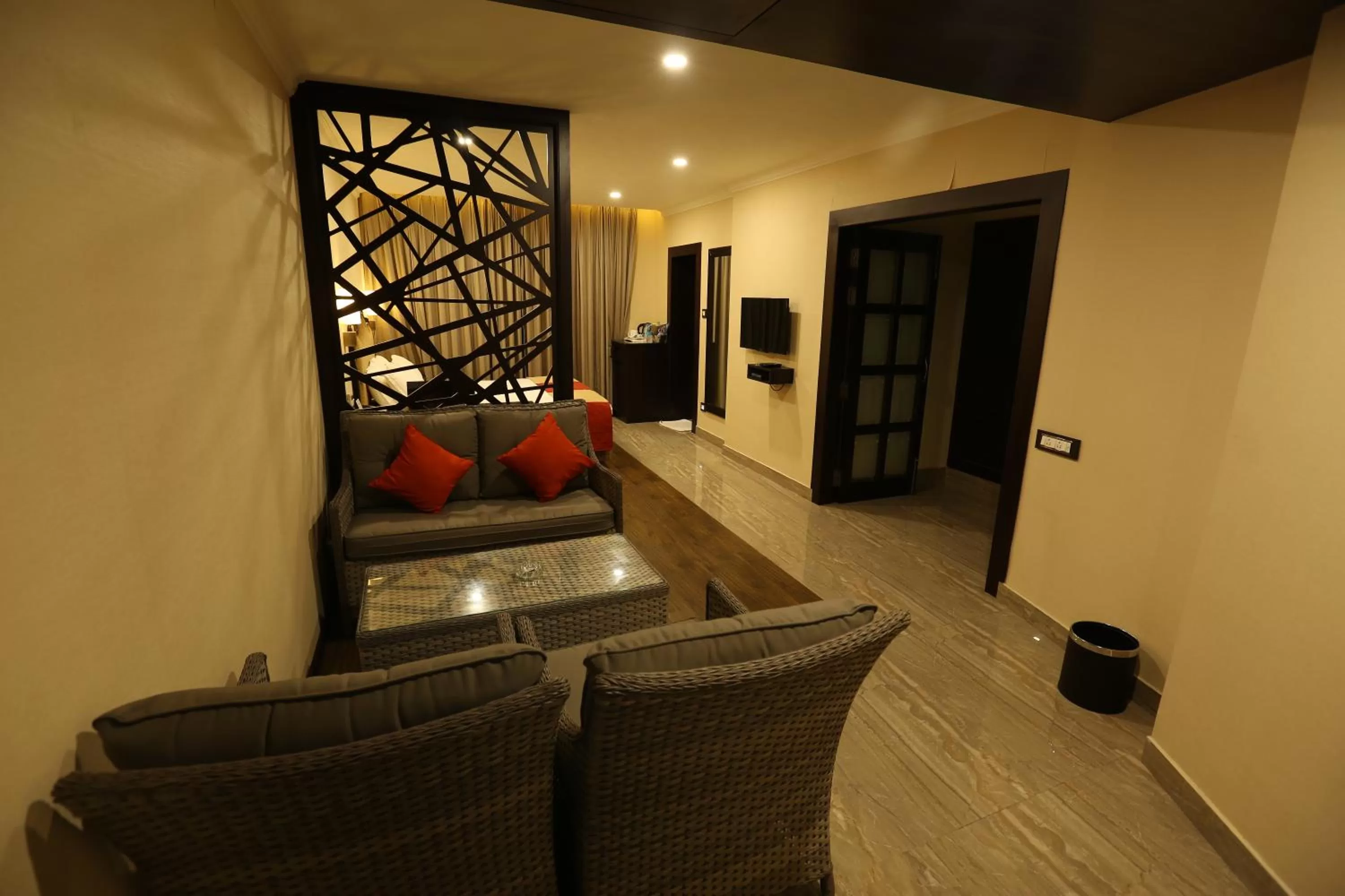 Living room in Hotel Atithi