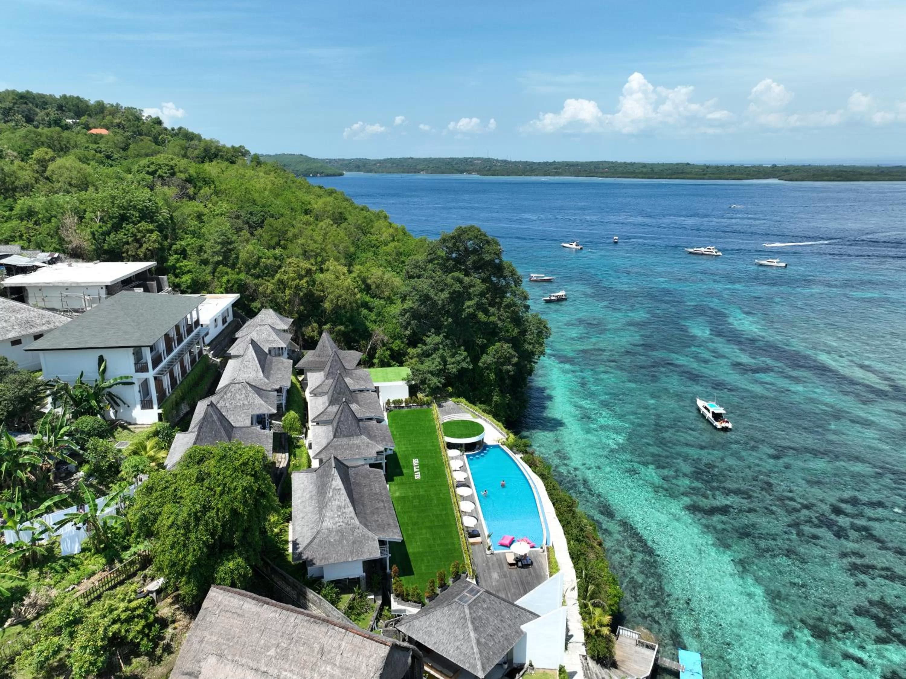 Property building in Sea La Vie Resort Nusa Penida
