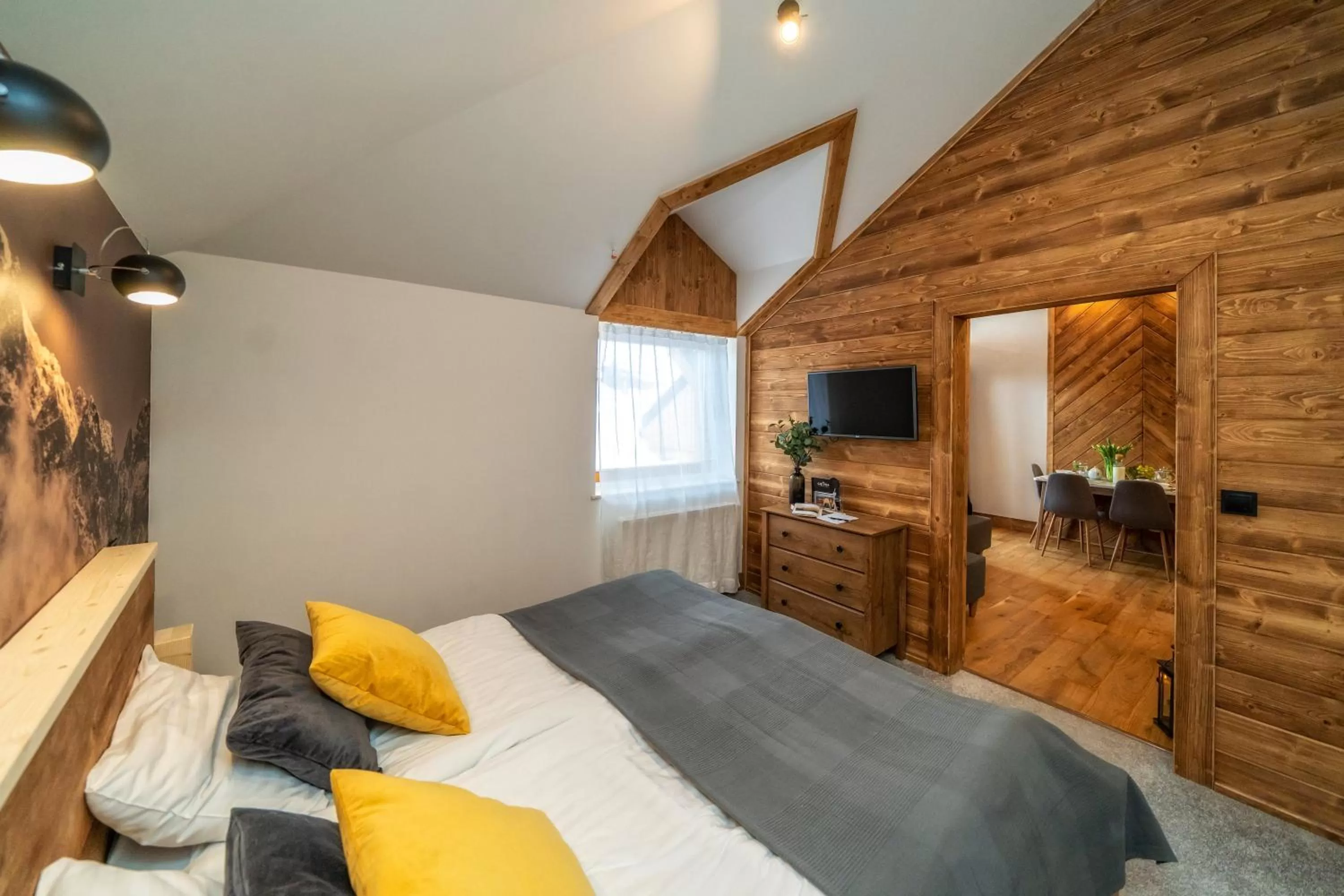 TV and multimedia, Bed in Aparthotel Giewont