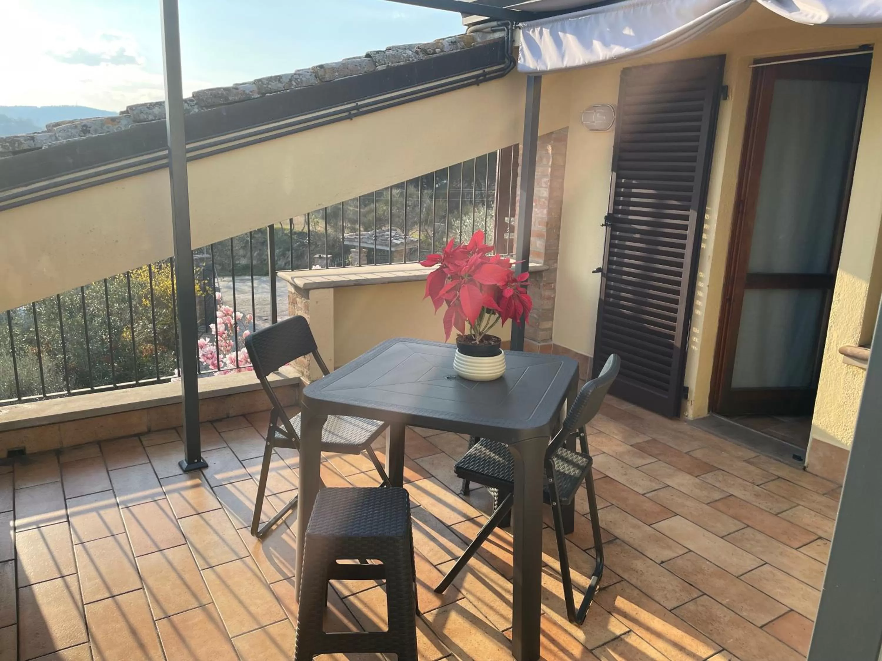 Balcony/Terrace in C'era Una Volta B&B