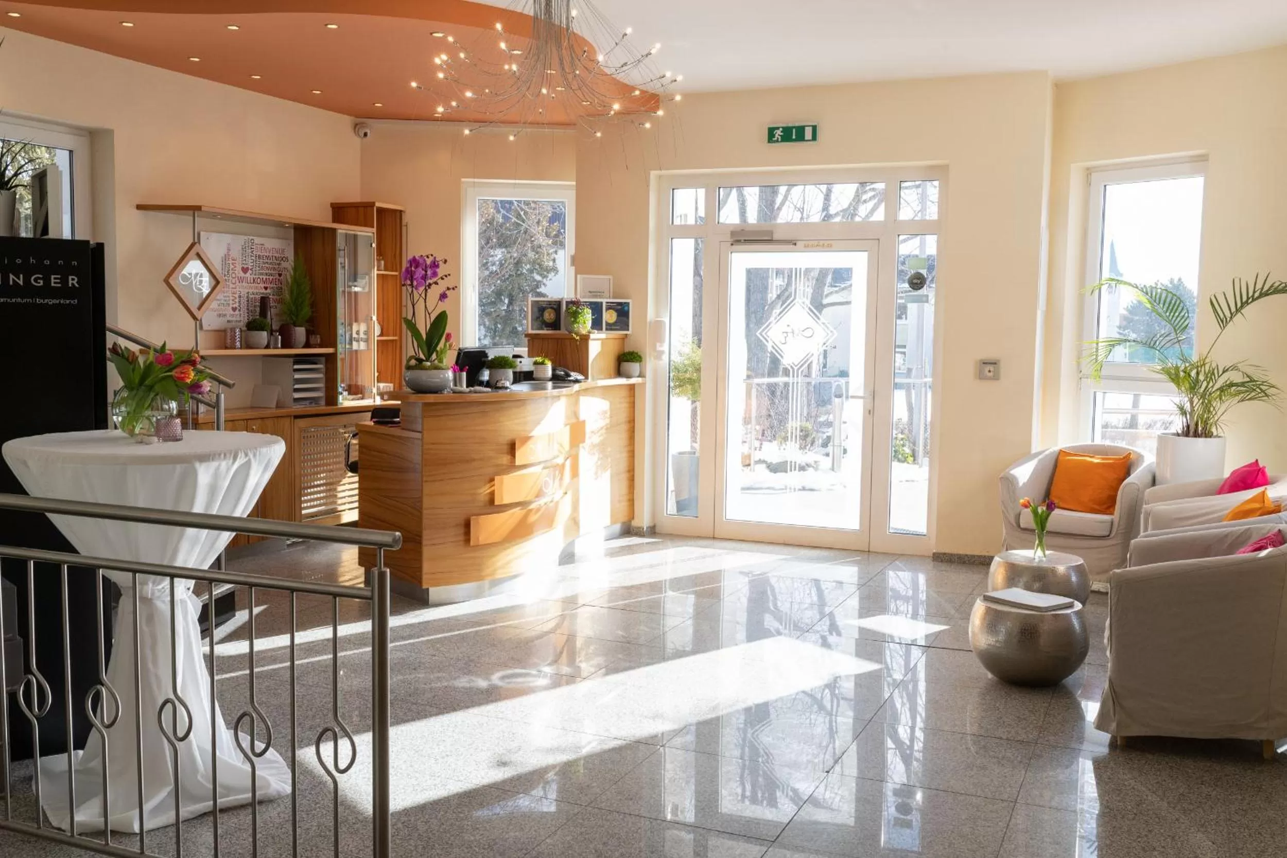 Lobby or reception in HOTEL MARIA