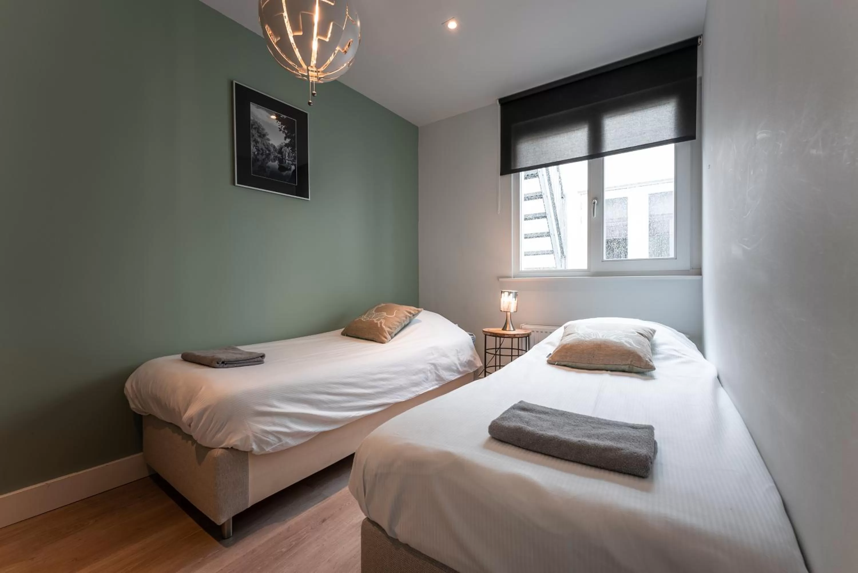 Bed in Familie Hotel & Apartments Alkmaar