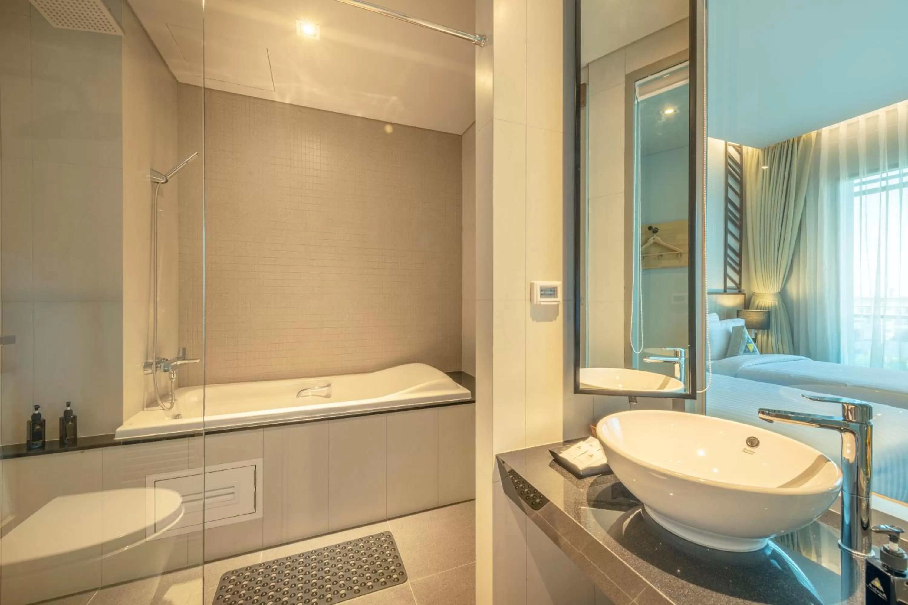 Bathroom in AisanA Hotel Korat