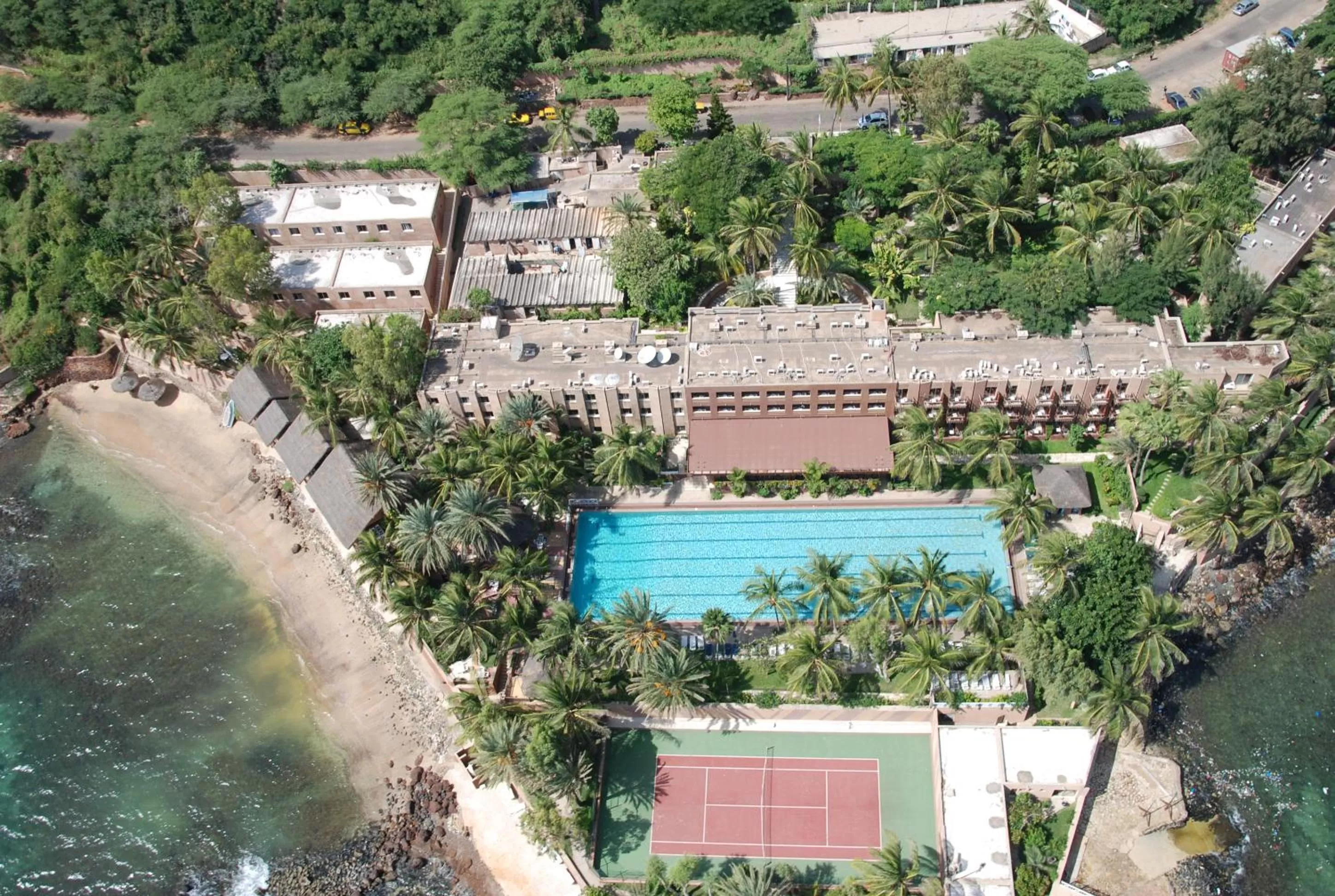 Bird's eye view in Hotel Jardin Savana Dakar