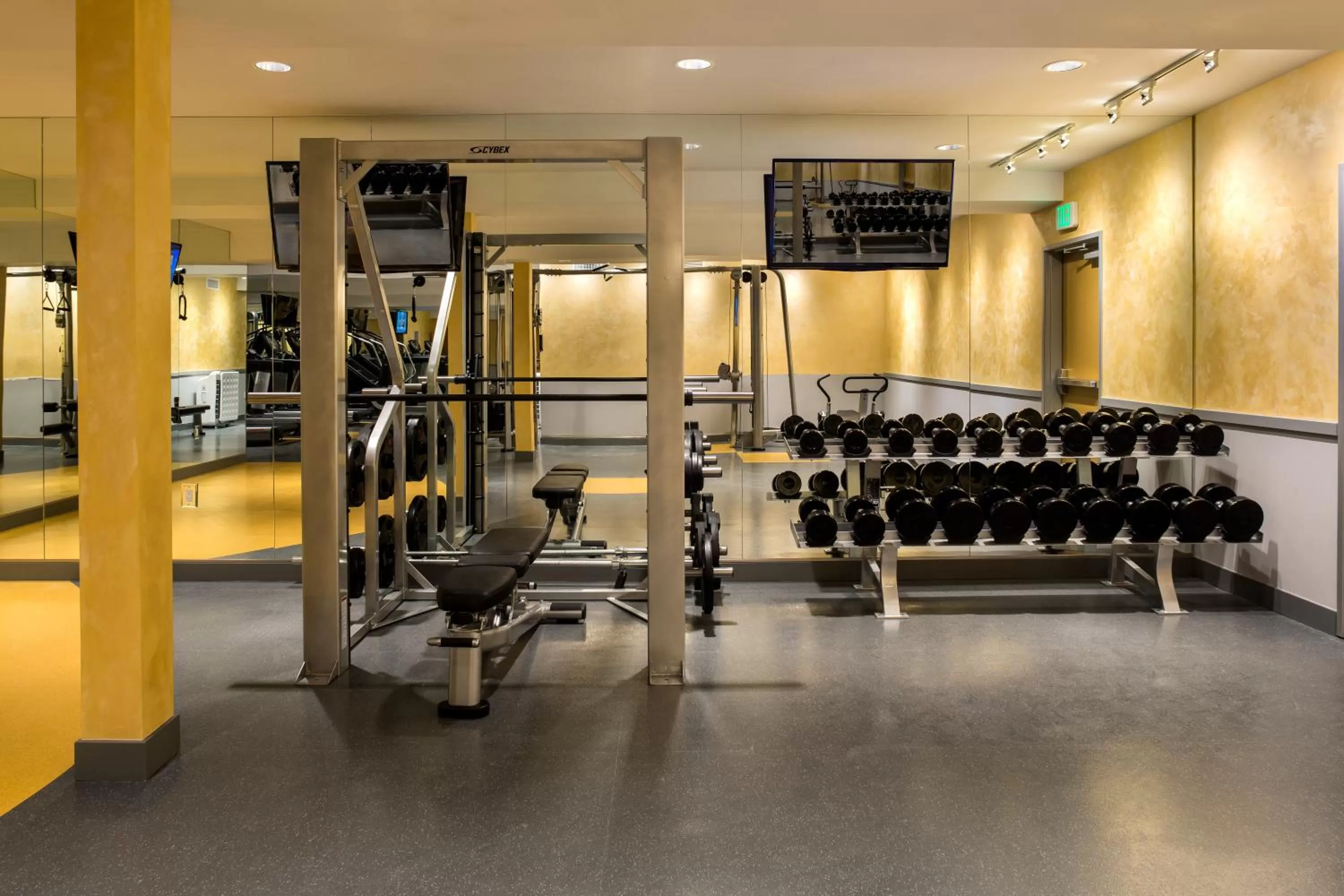 Fitness centre/facilities in Hotel Aventura