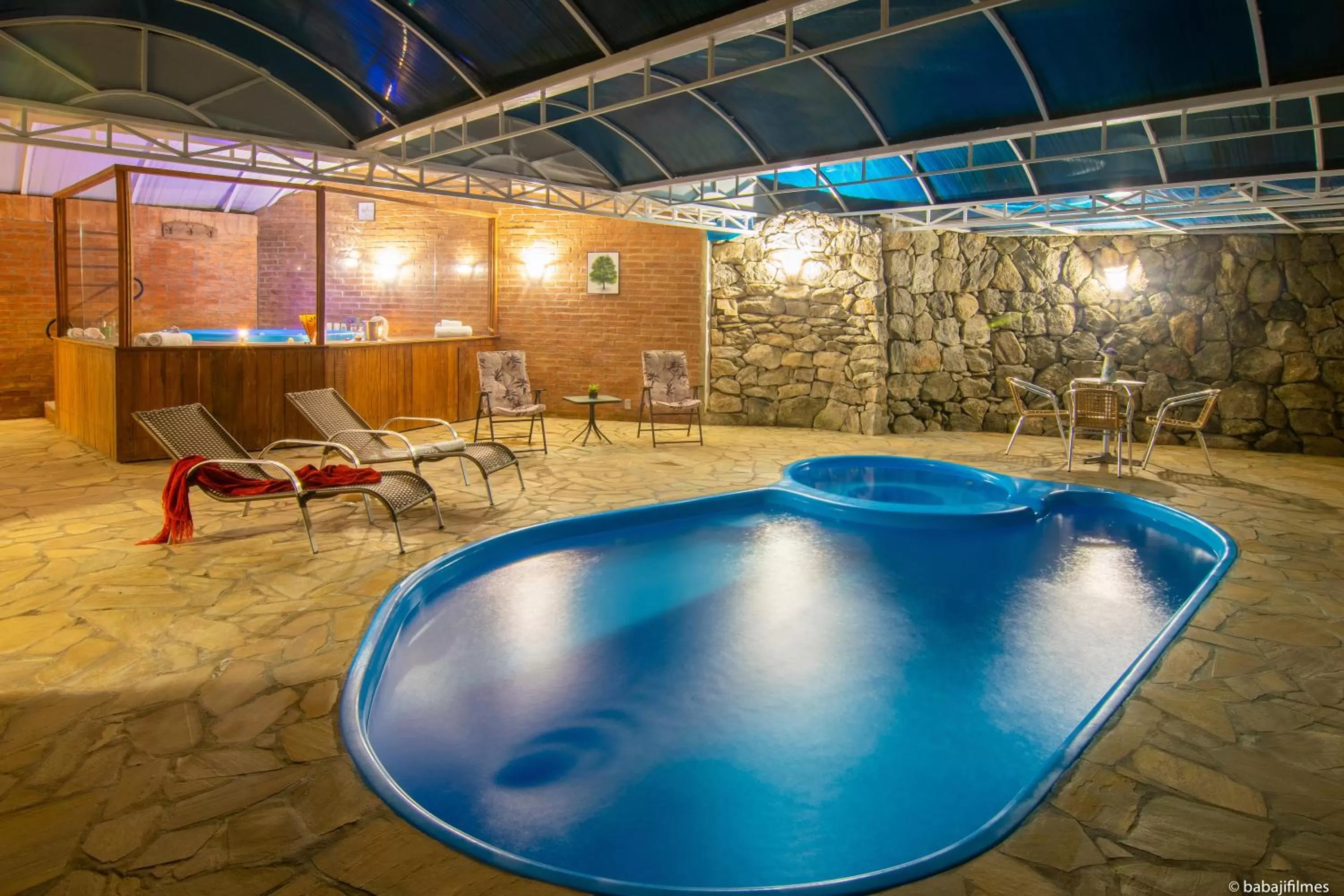 Swimming Pool in Pousada Serra Villena