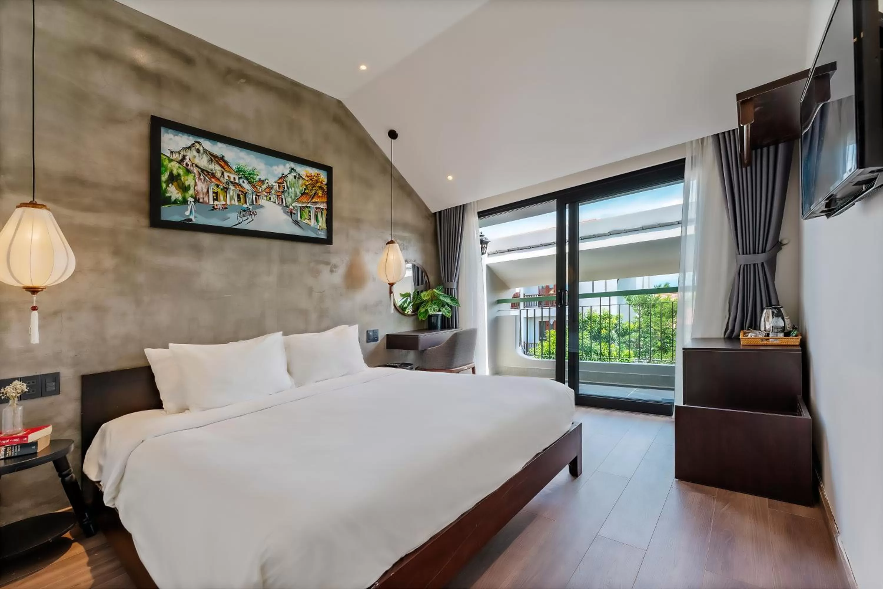 Bed in Lacasa Old Town Villa