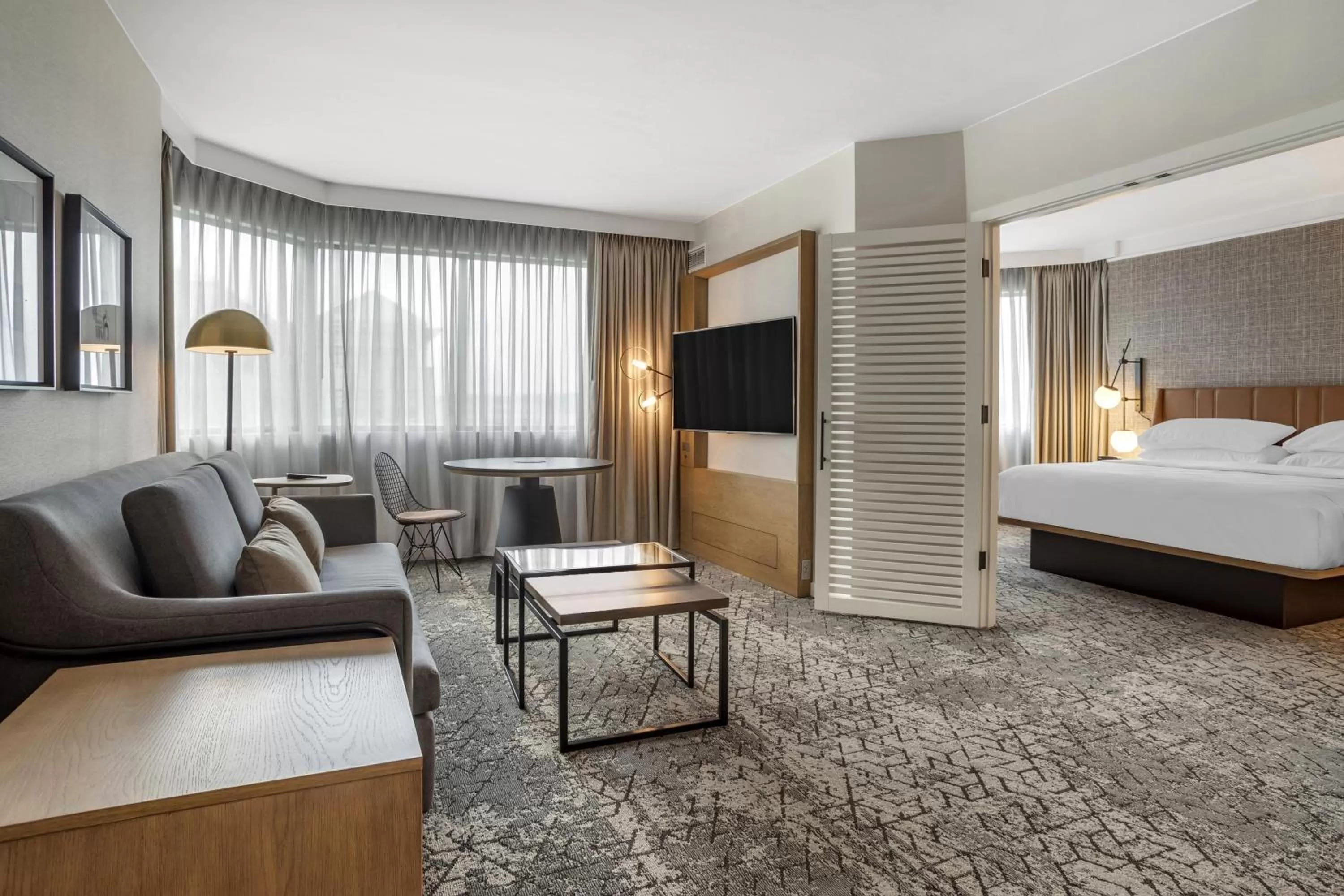 Bedroom, Bed in Sheraton Suites Wilmington Downtown