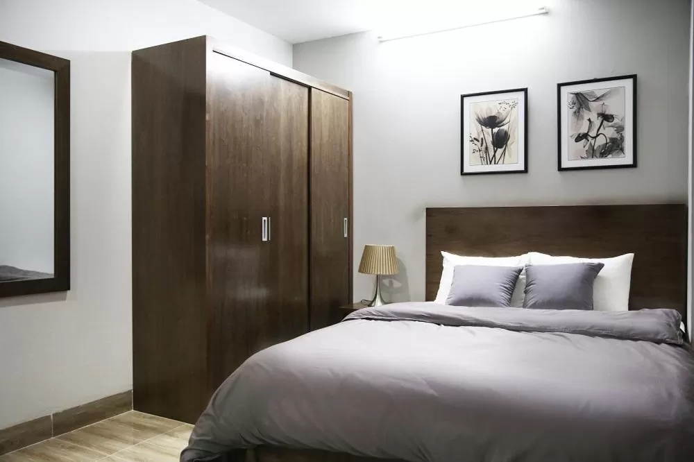 Bed in V House 6 Serviced Apartment