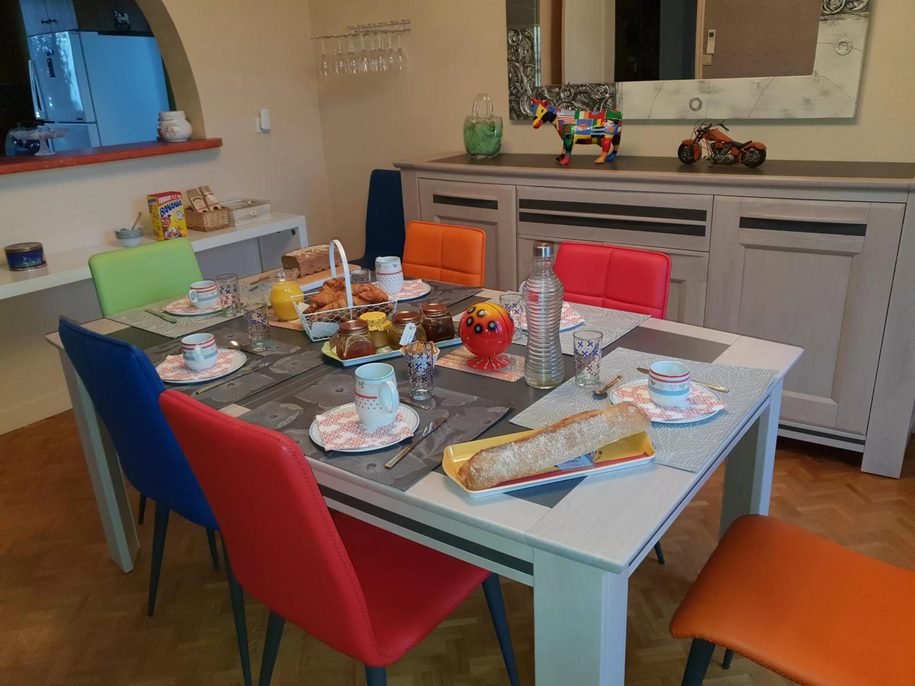 Breakfast in Le Nid de l'Ecureuil