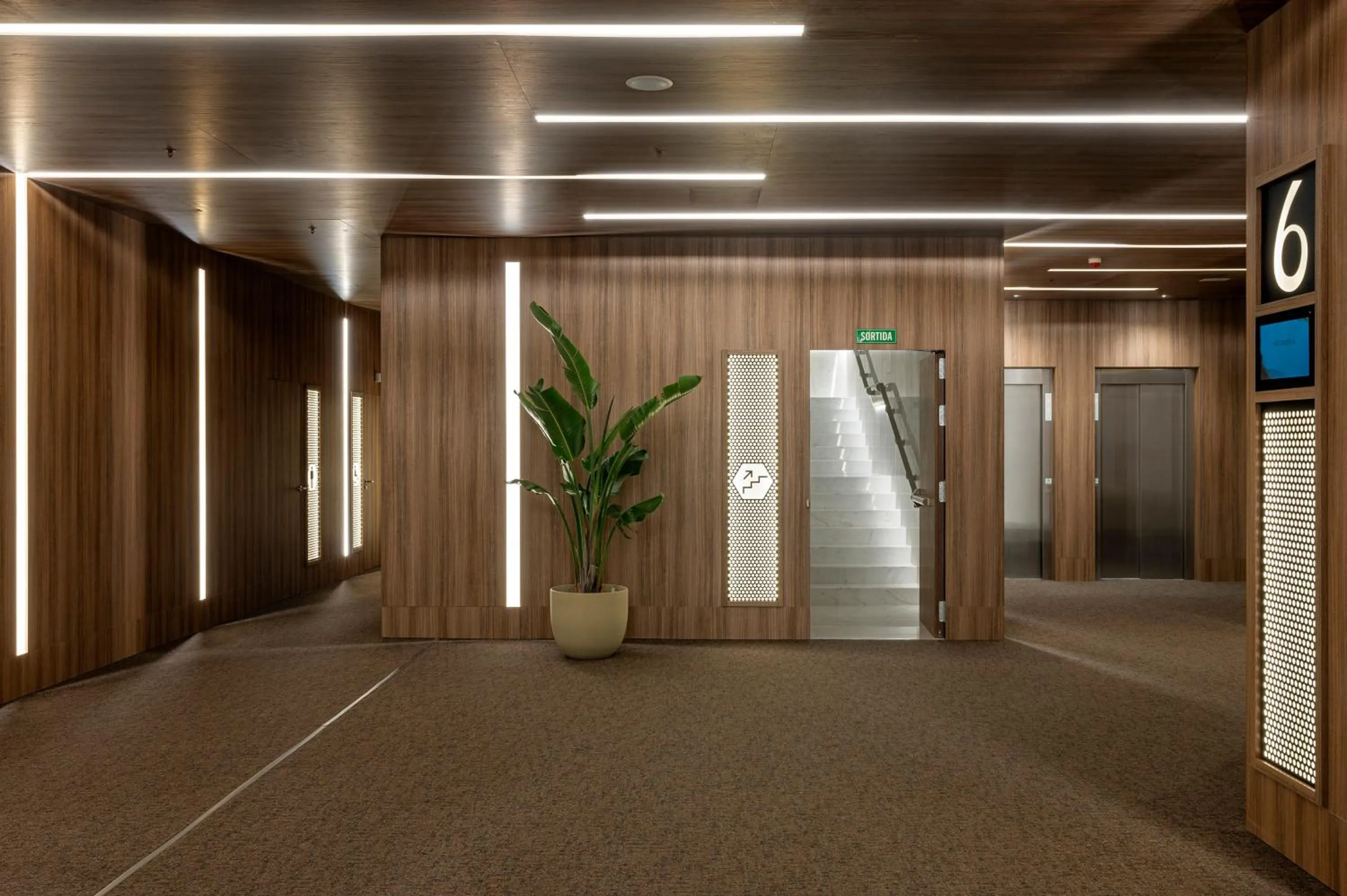 Meeting/conference room in ME Barcelona