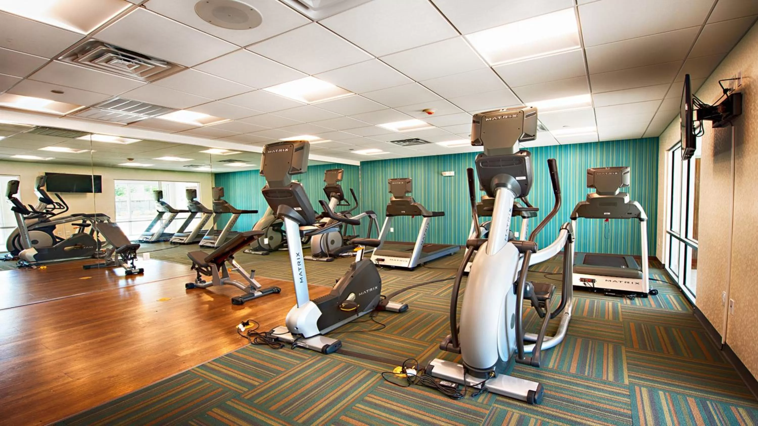 Fitness centre/facilities in Holiday Inn Express & Suites Houston Southwest Galleria Area by IHG