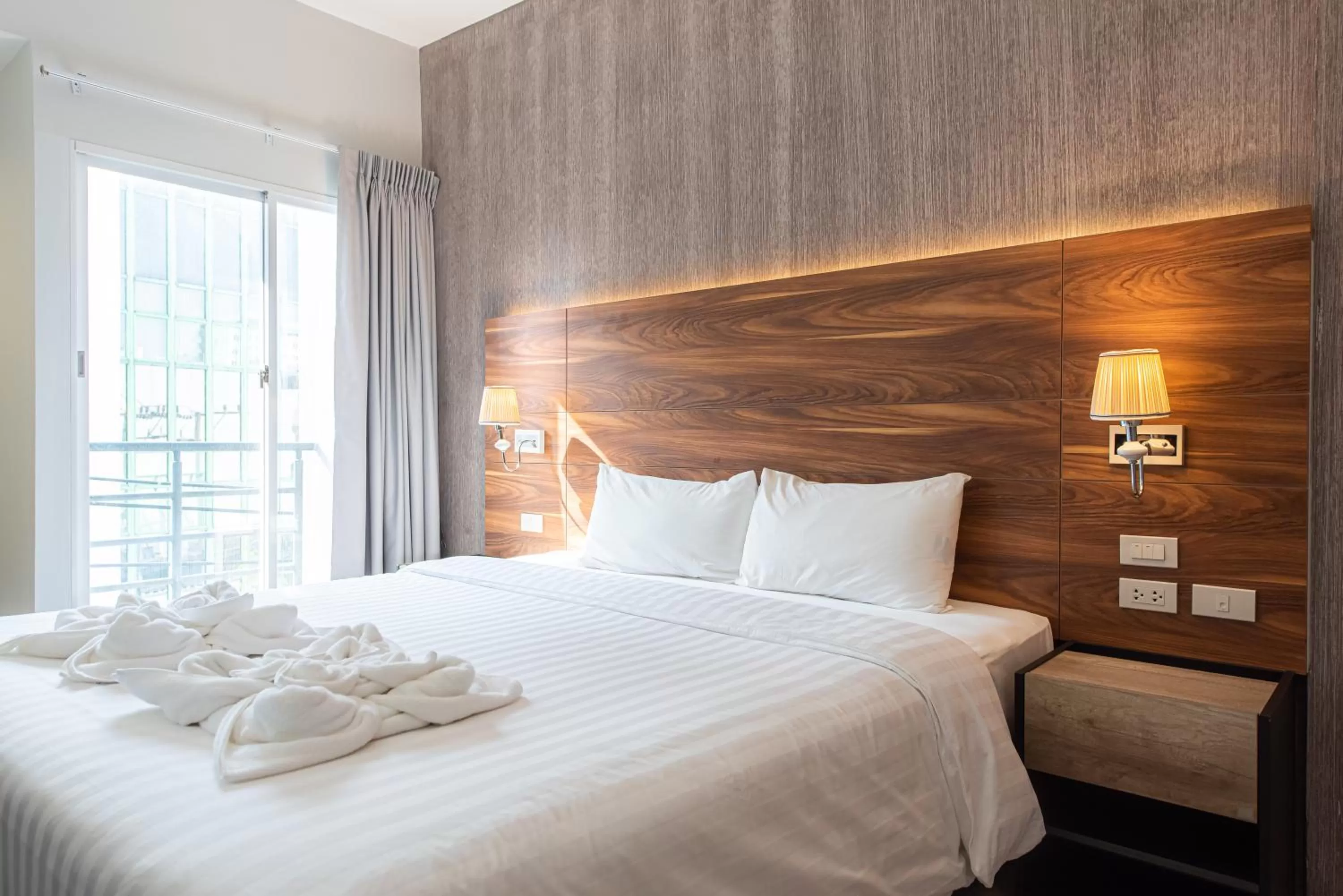 Photo of the whole room, Bed in The Proud Exclusive Hotel-SHA Plus