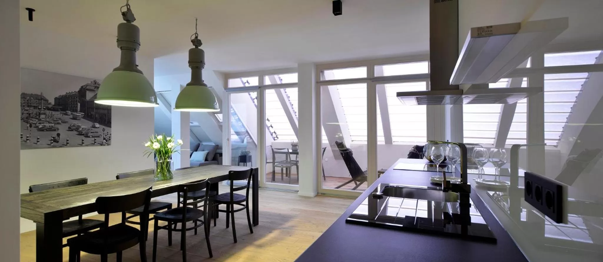 Living room in Hotel Maribor, City apartments