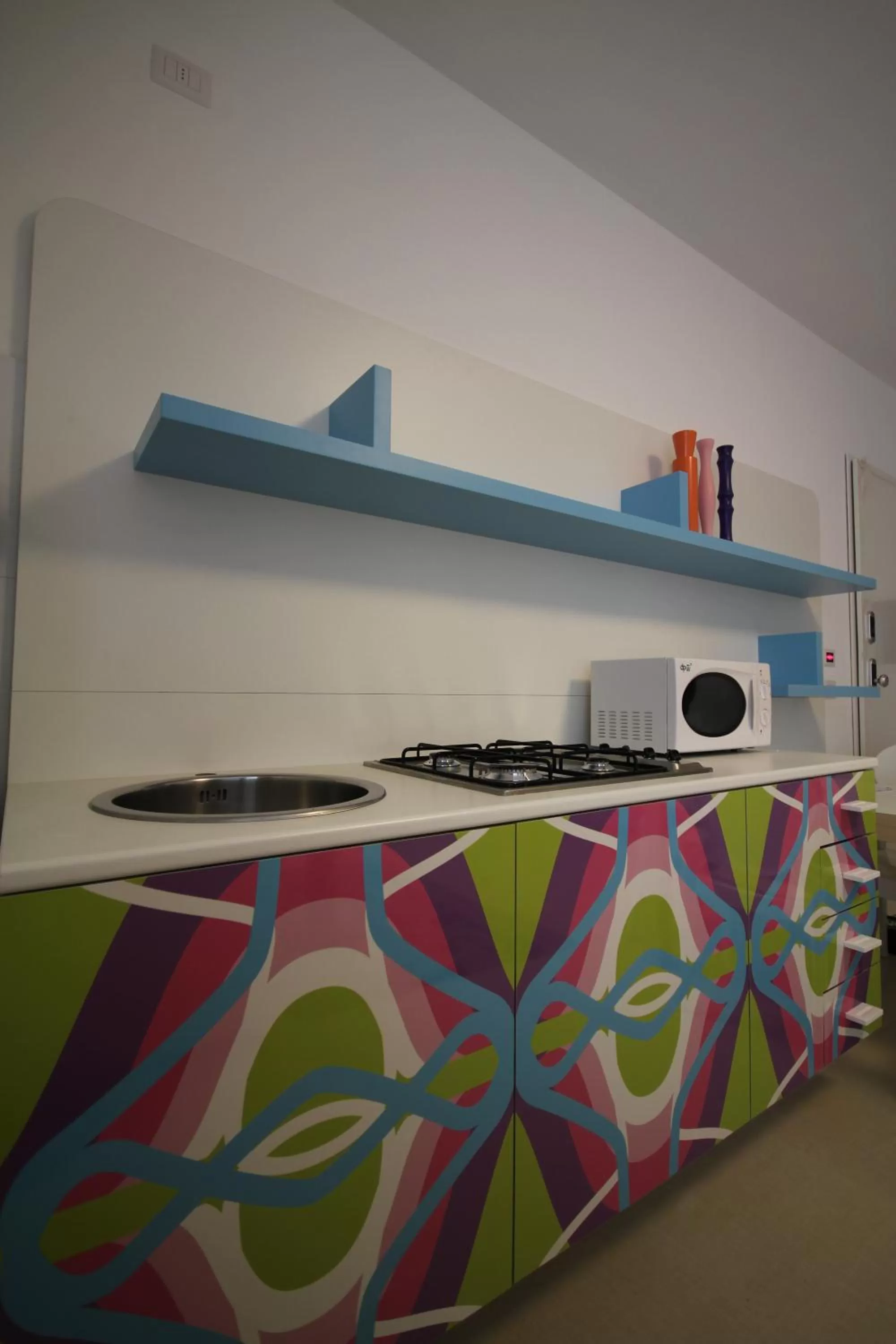 Kitchen or kitchenette in La Corte di Leuca Residence